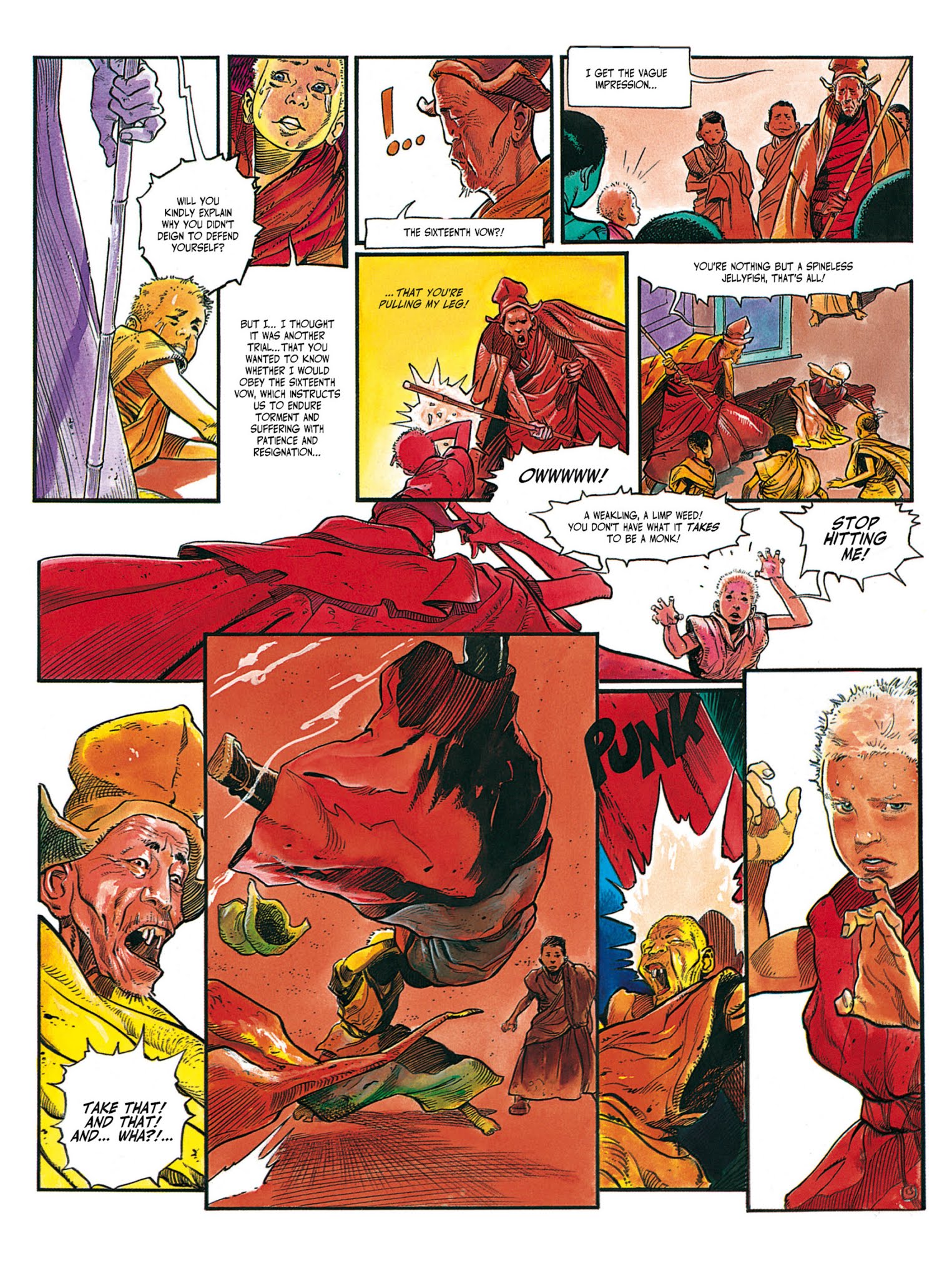 Read online The White Lama comic -  Issue #3 - 17