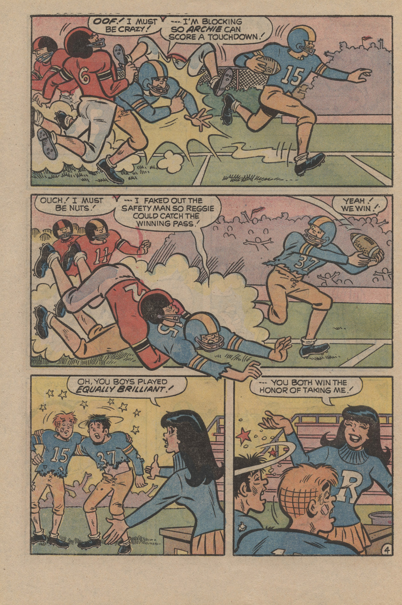 Read online Reggie and Me (1966) comic -  Issue #67 - 6