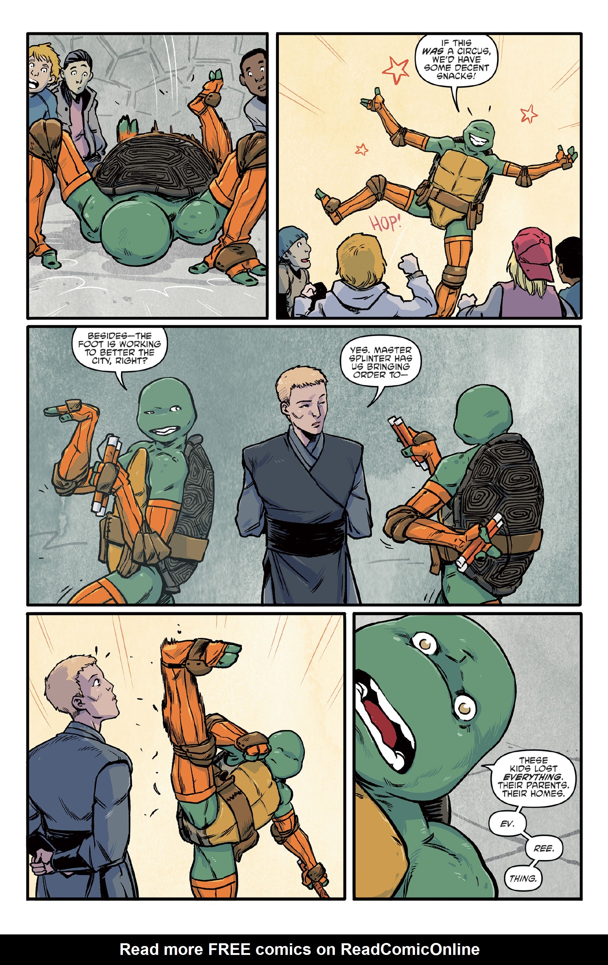 Read online Teenage Mutant Ninja Turtles: Best Of comic -  Issue # Michelangelo - 58