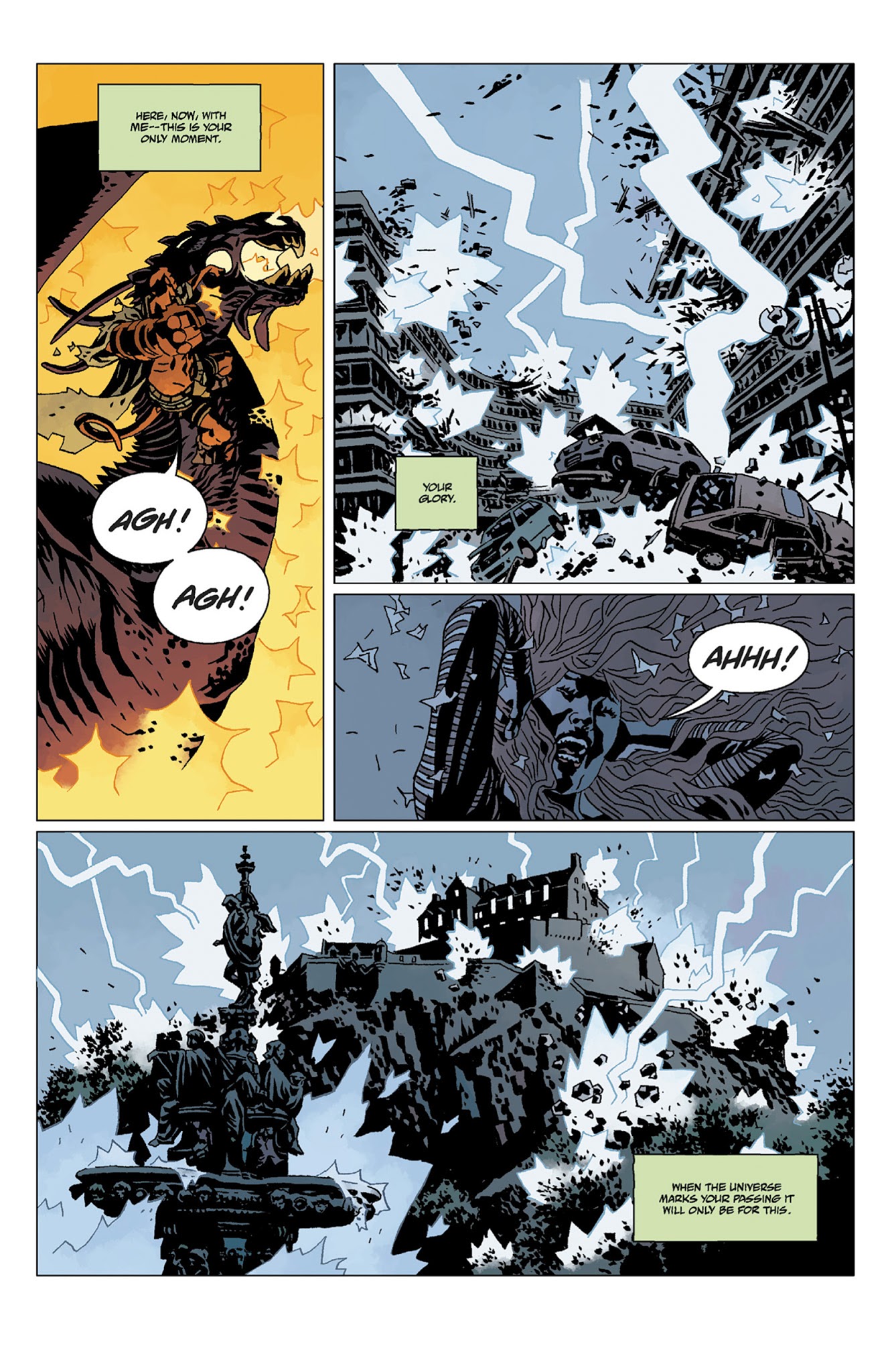 Read online Hellboy: The Storm And The Fury comic -  Issue # TPB - 128