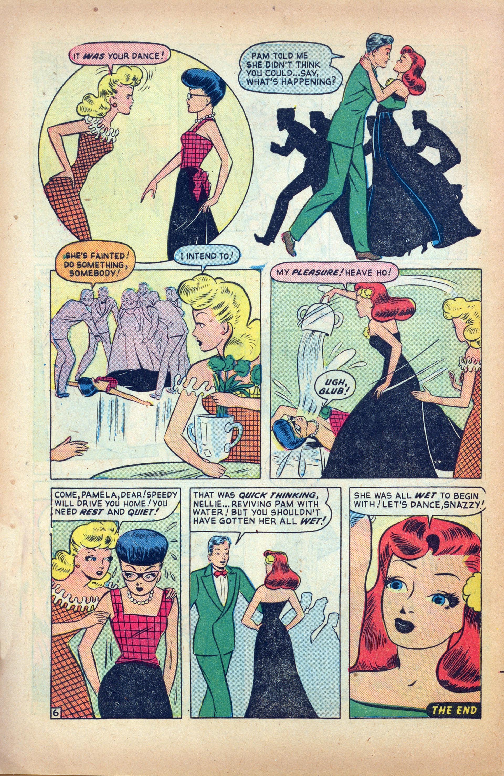 Read online Nellie The Nurse (1945) comic -  Issue #24 - 8