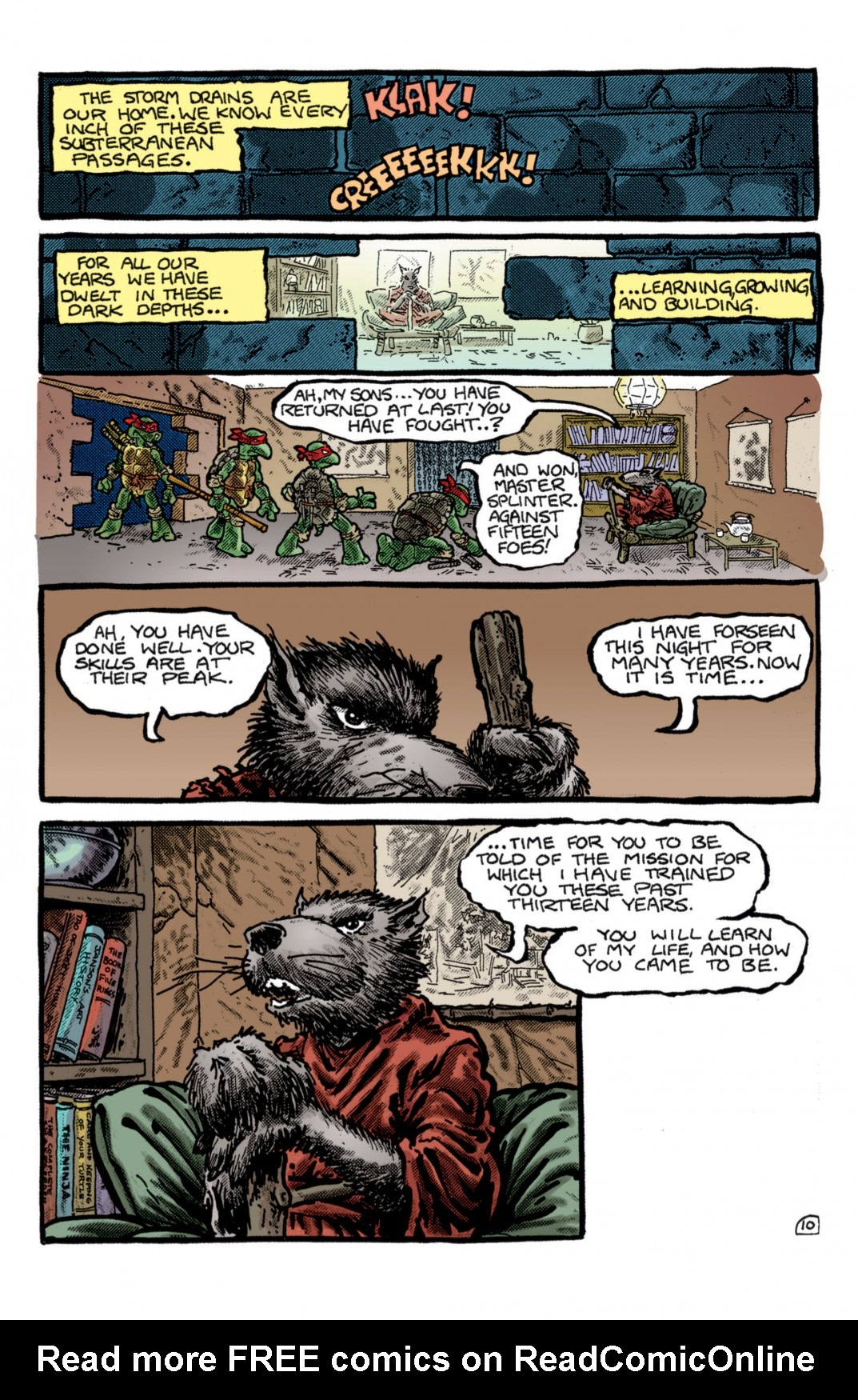 Read online Teenage Mutant Ninja Turtles Color Classics (2012) comic -  Issue #1 - 11