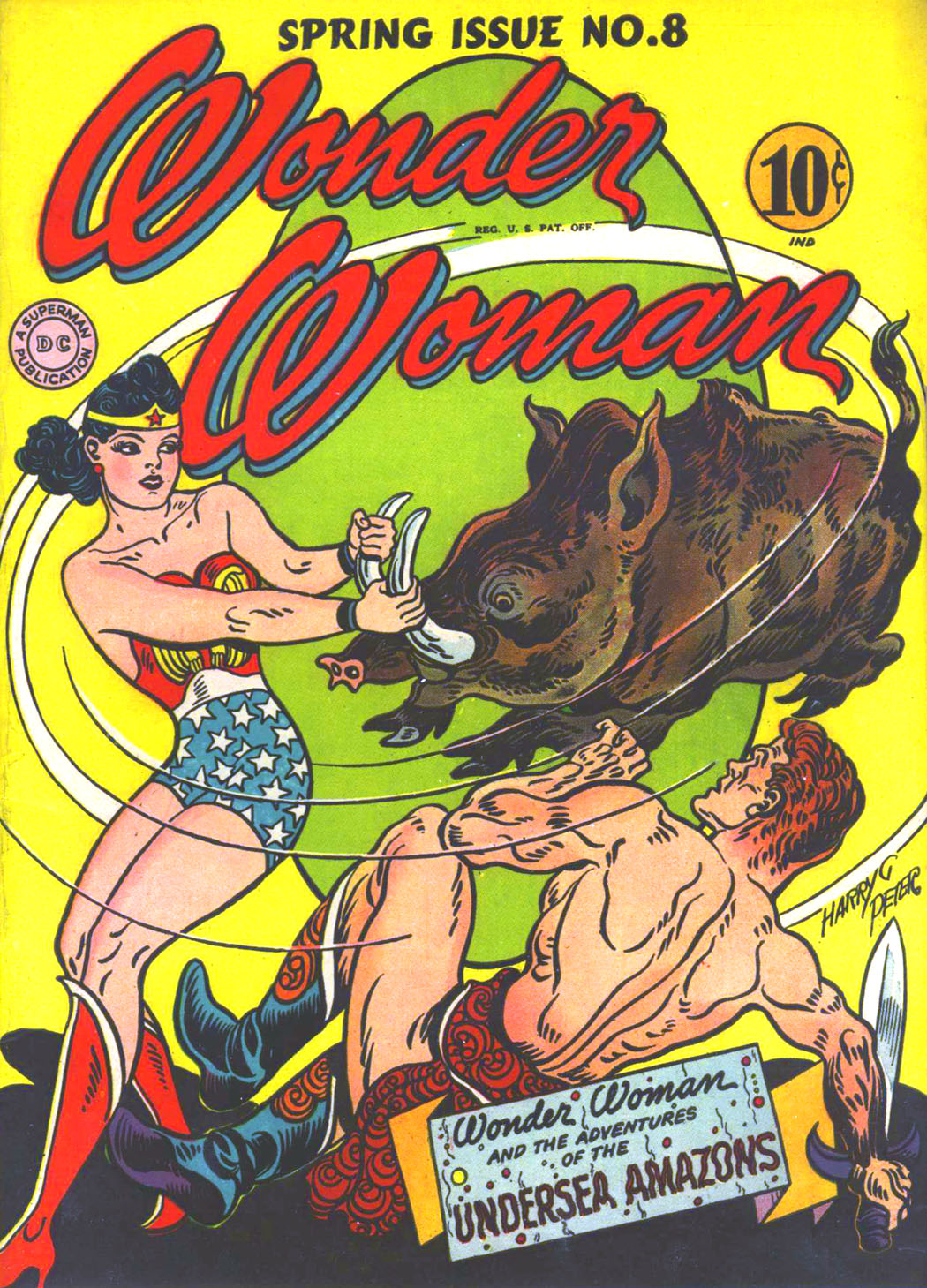 Read online Wonder Woman (1942) comic -  Issue #8 - 1