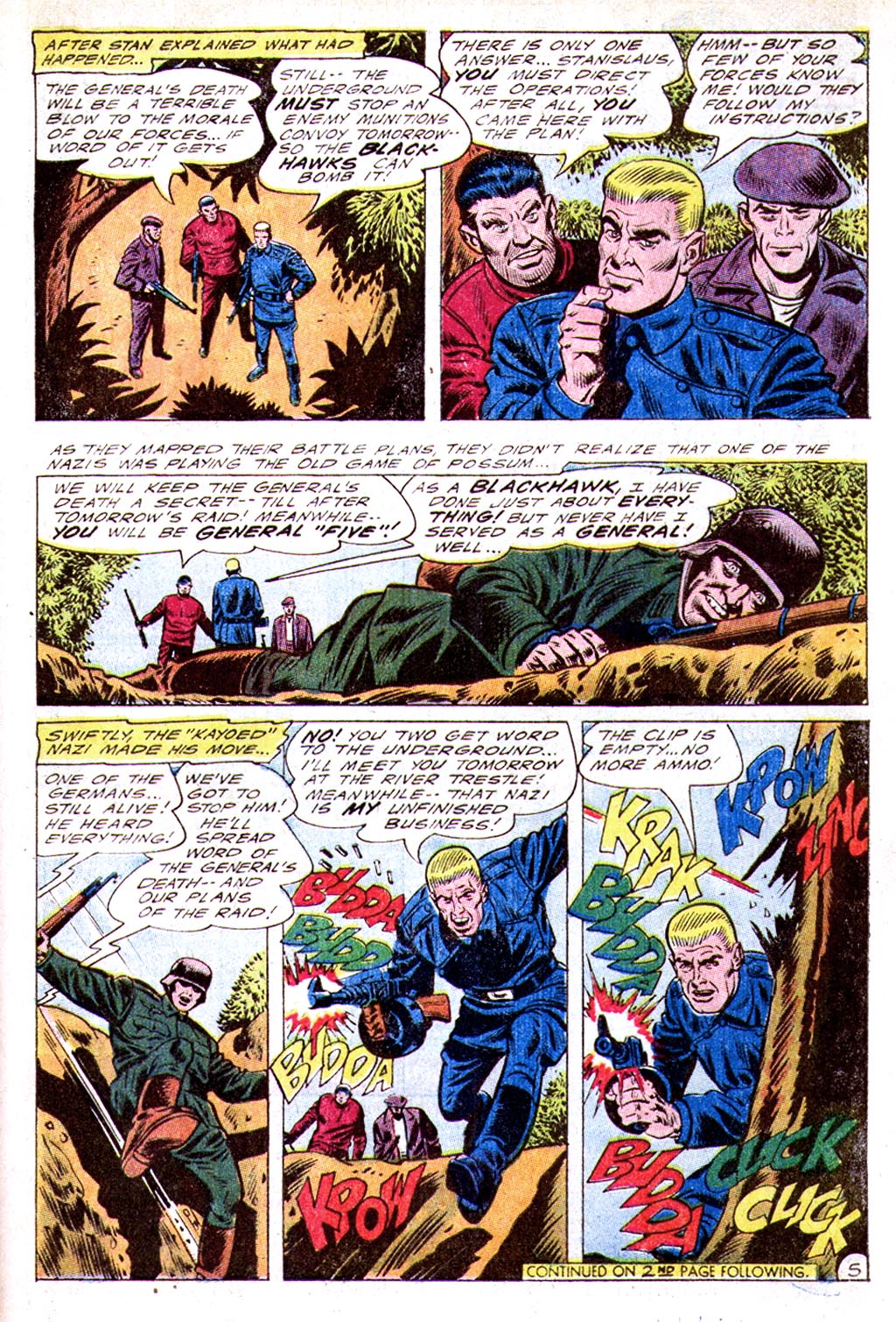 Read online Blackhawk (1957) comic -  Issue #224 - 29