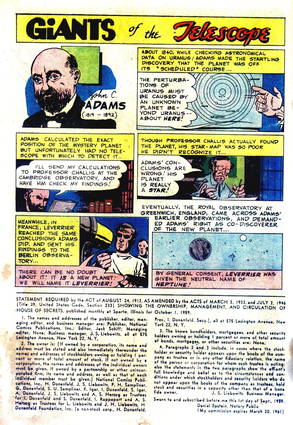 Read online House of Secrets (1956) comic -  Issue #29 - 12