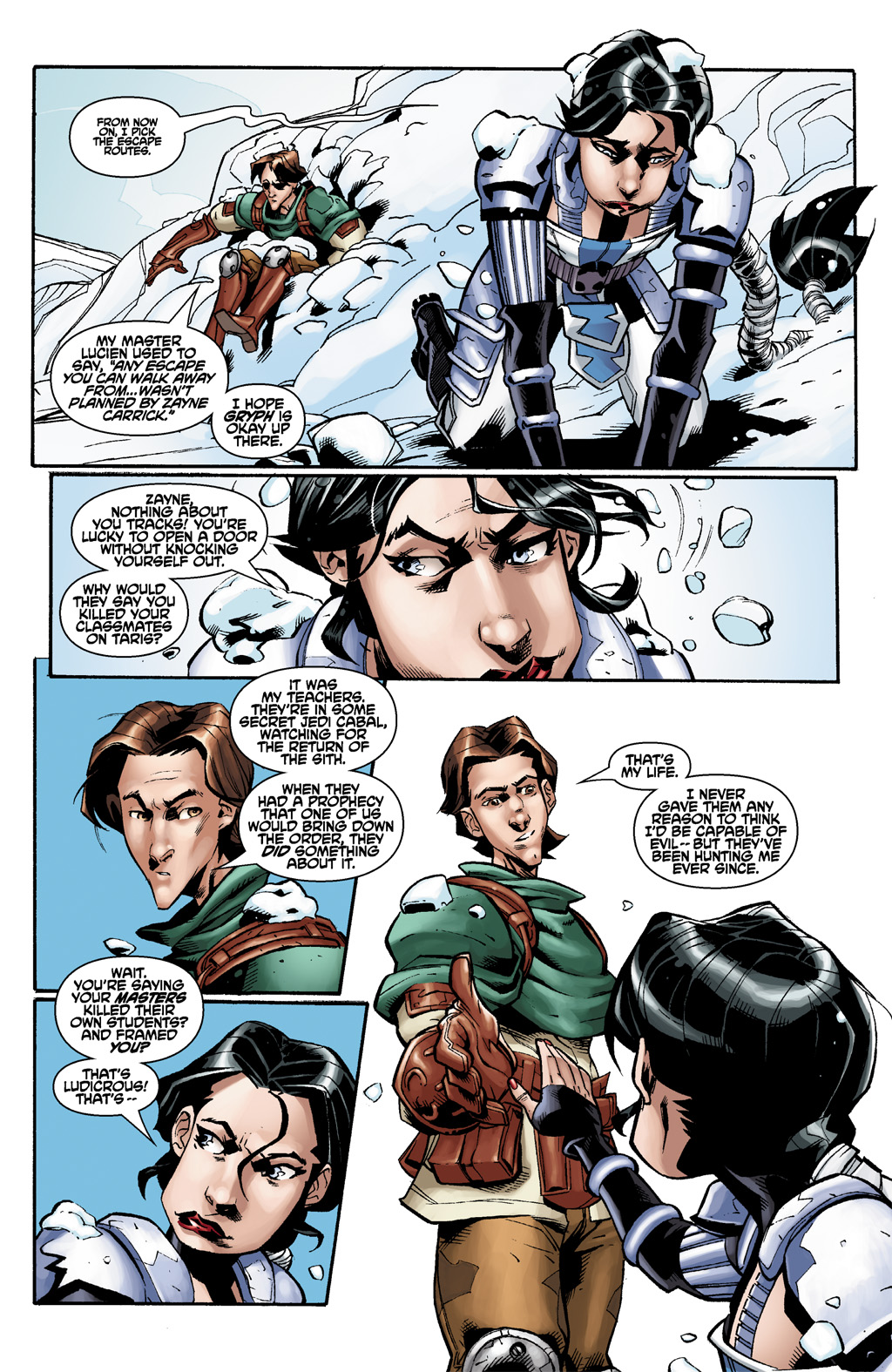 Read online Star Wars: Knights Of The Old Republic comic -  Issue #27 - 6