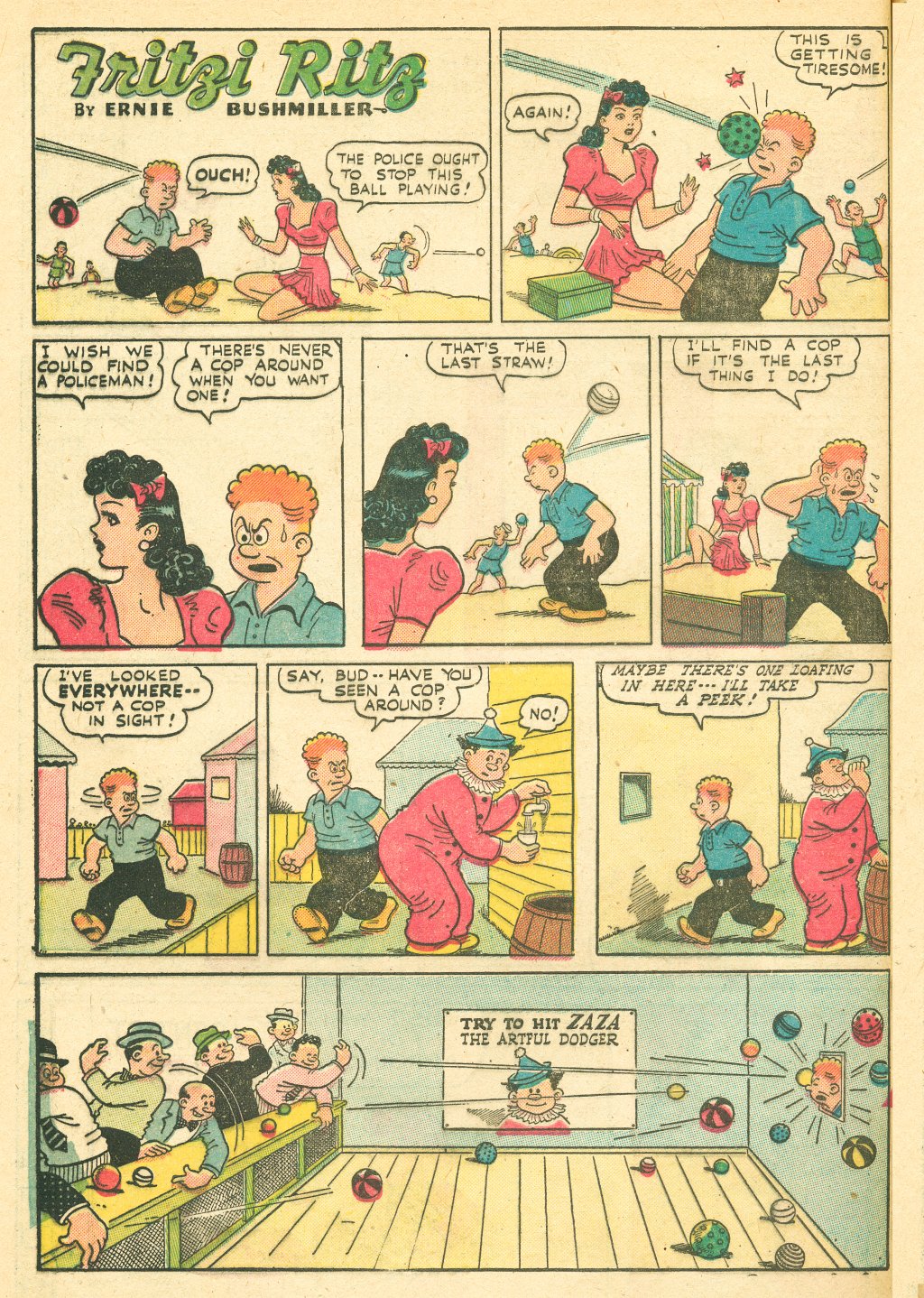 Read online Fritzi Ritz (1953) comic -  Issue #46 - 30