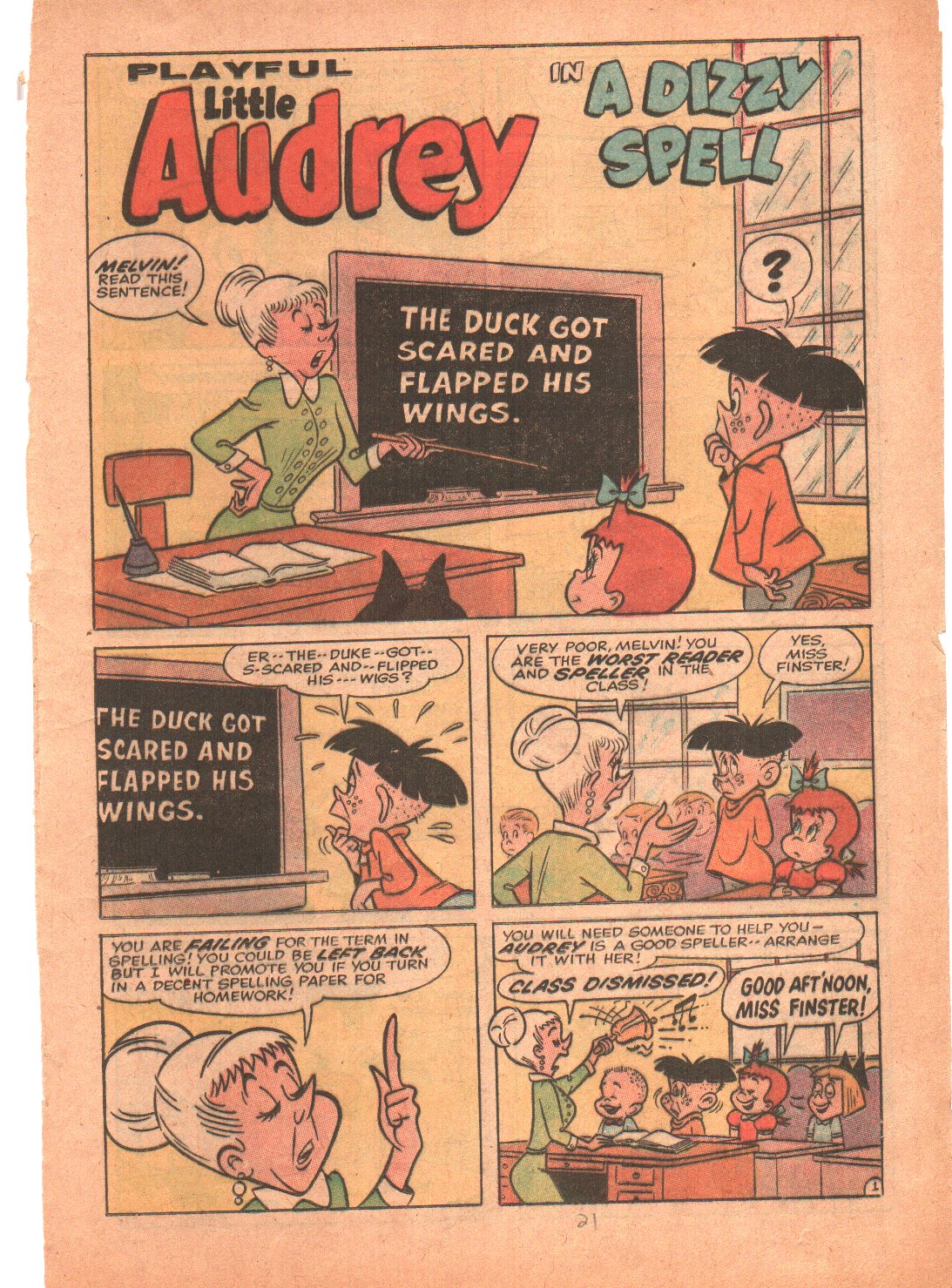 Read online Playful Little Audrey comic -  Issue #7 - 20