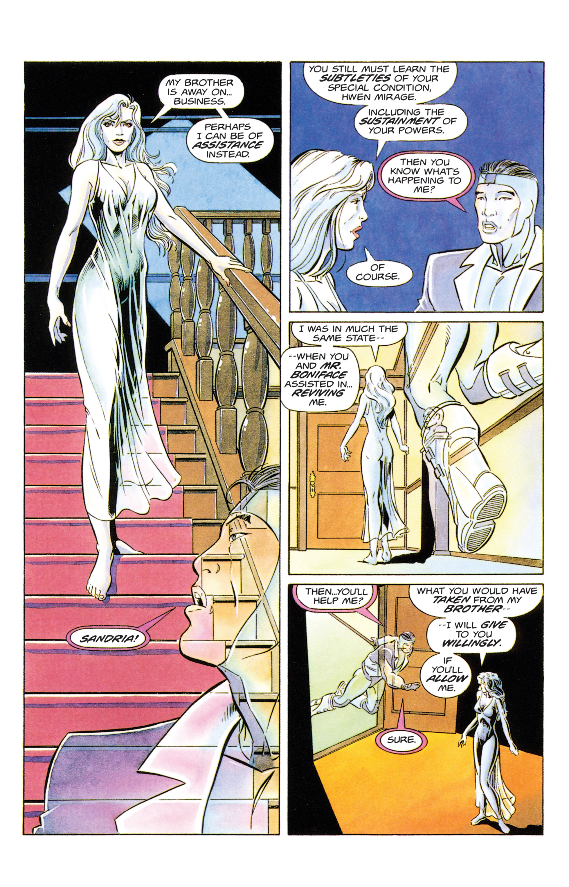 Read online The Second Life of Doctor Mirage comic -  Issue #8 - 16