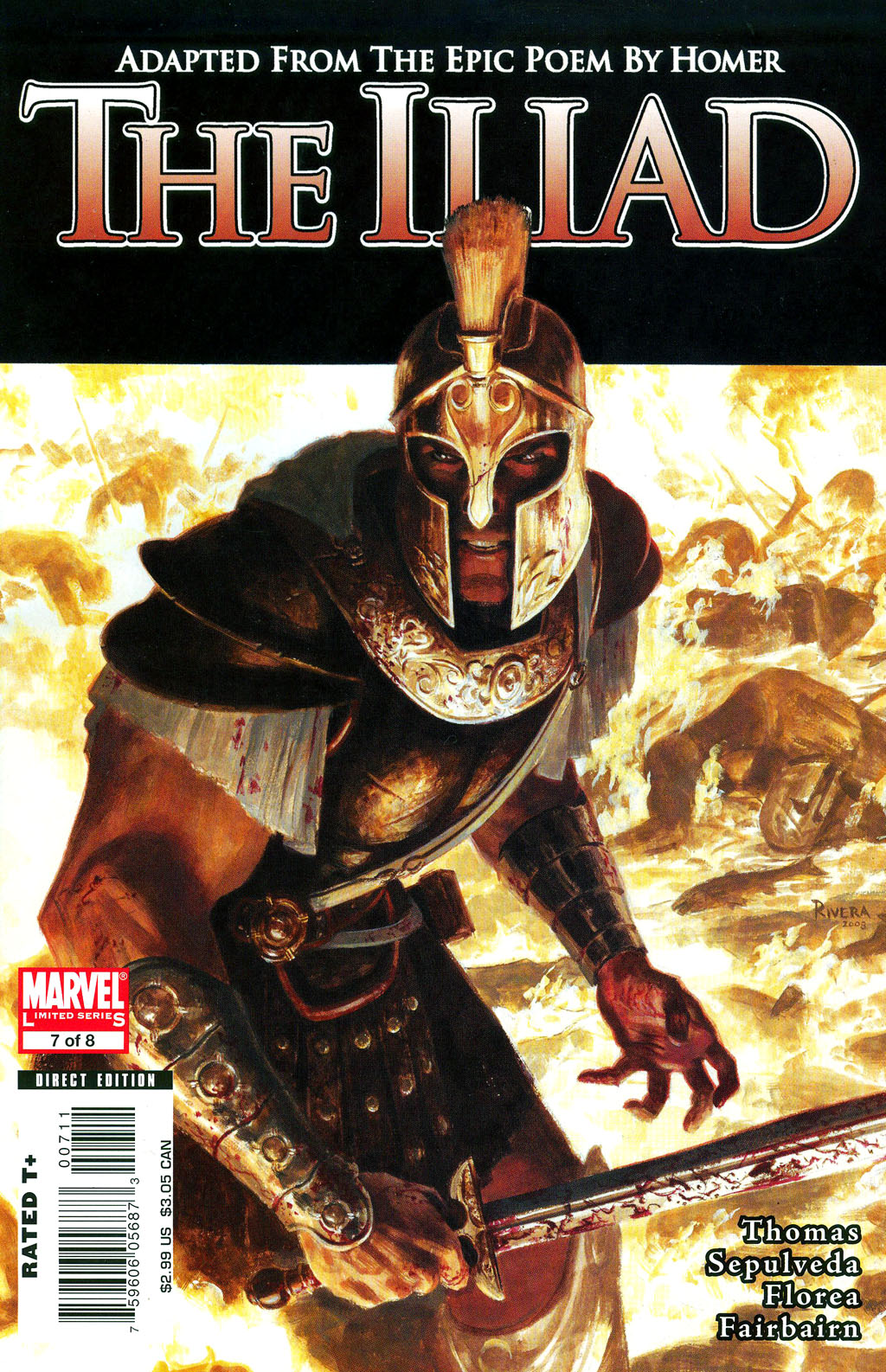 Read online The Iliad comic -  Issue #7 - 1