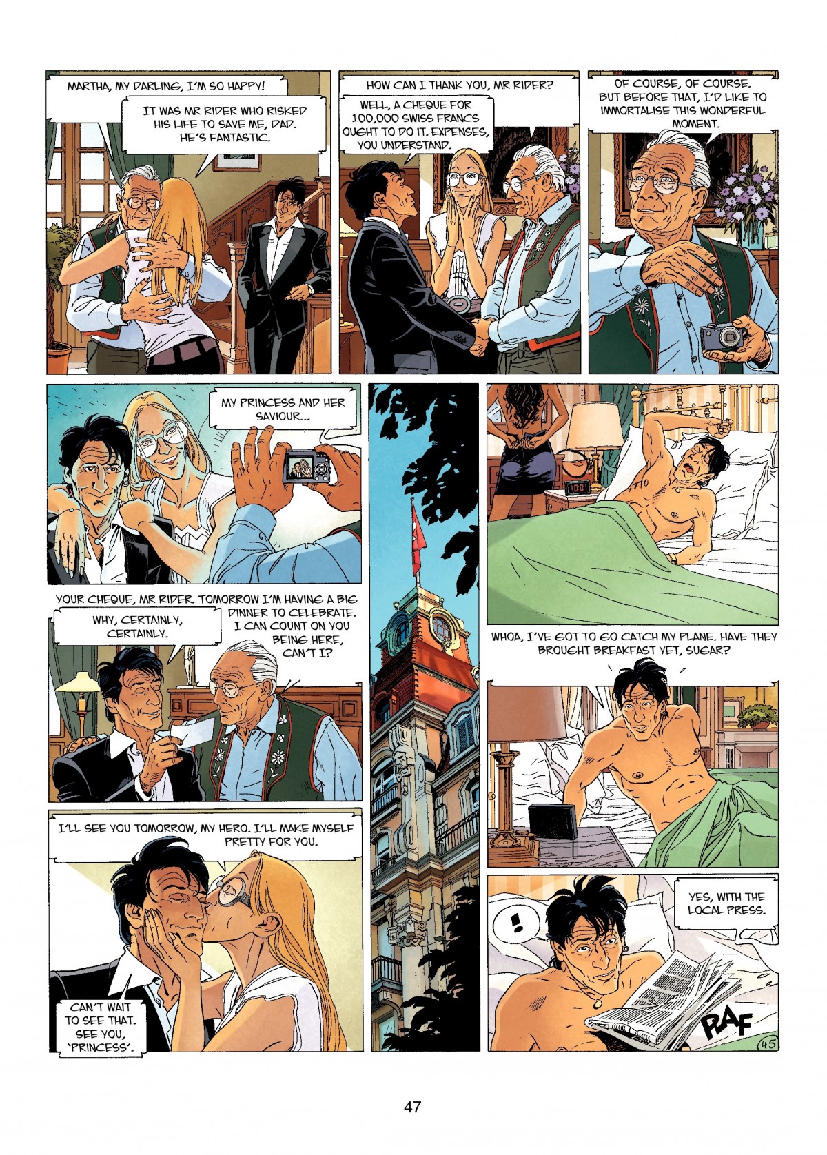 Read online Largo Winch comic -  Issue # TPB 13 - 47