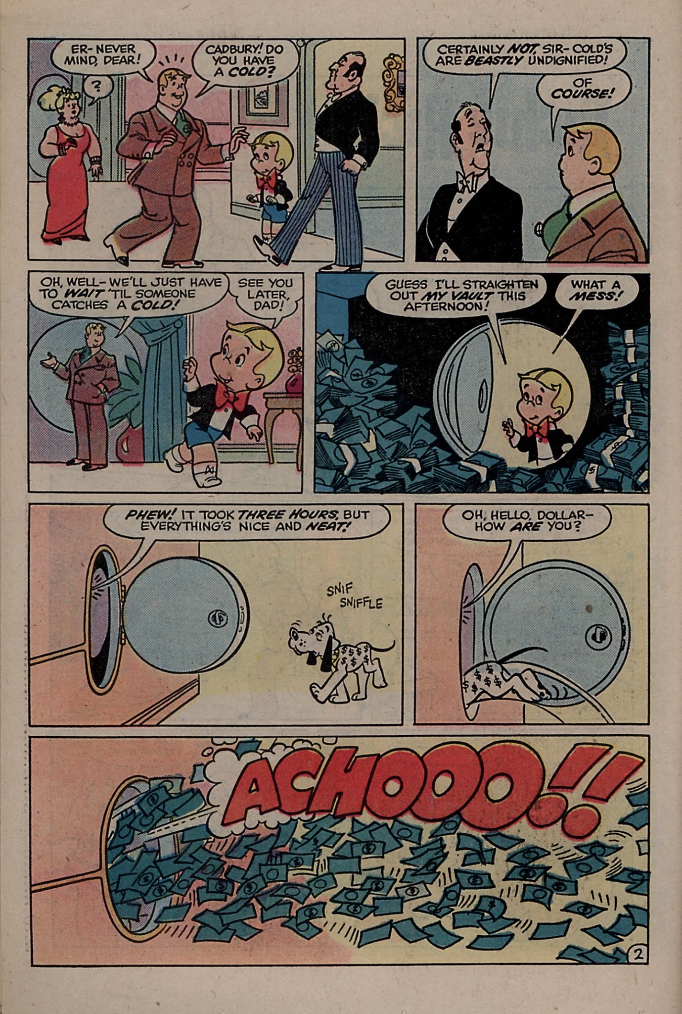Read online Richie Rich & Dollar the Dog comic -  Issue #9 - 30
