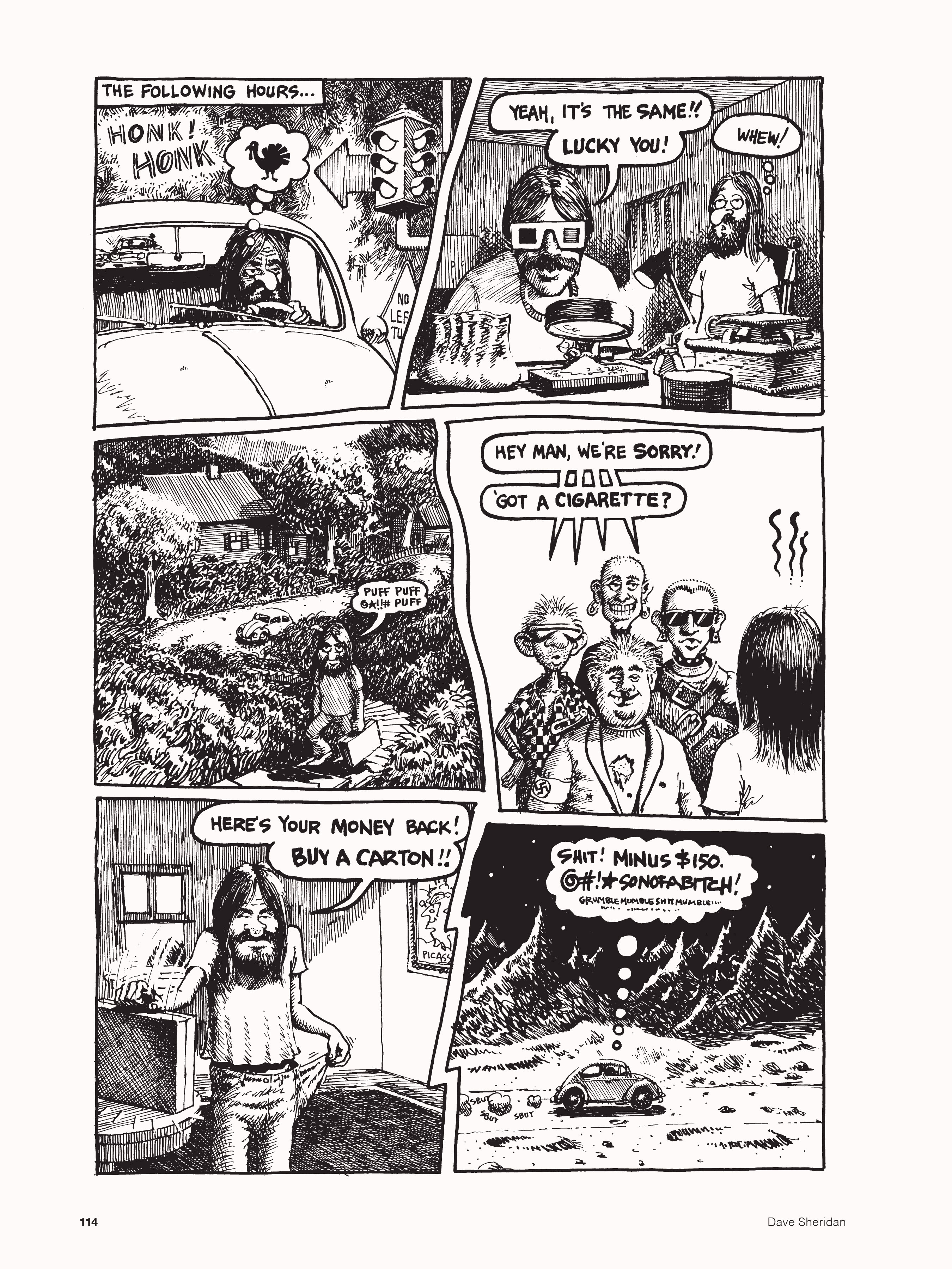 Read online Dave Sheridan: Life with Dealer McDope, the Leather Nun, and the Fabulous Furry Freak Brothers comic -  Issue # TPB (Part 2) - 26