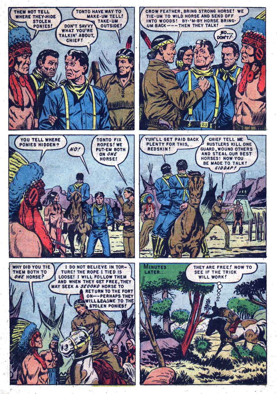 Read online Lone Ranger's Companion Tonto comic -  Issue #3 - 26