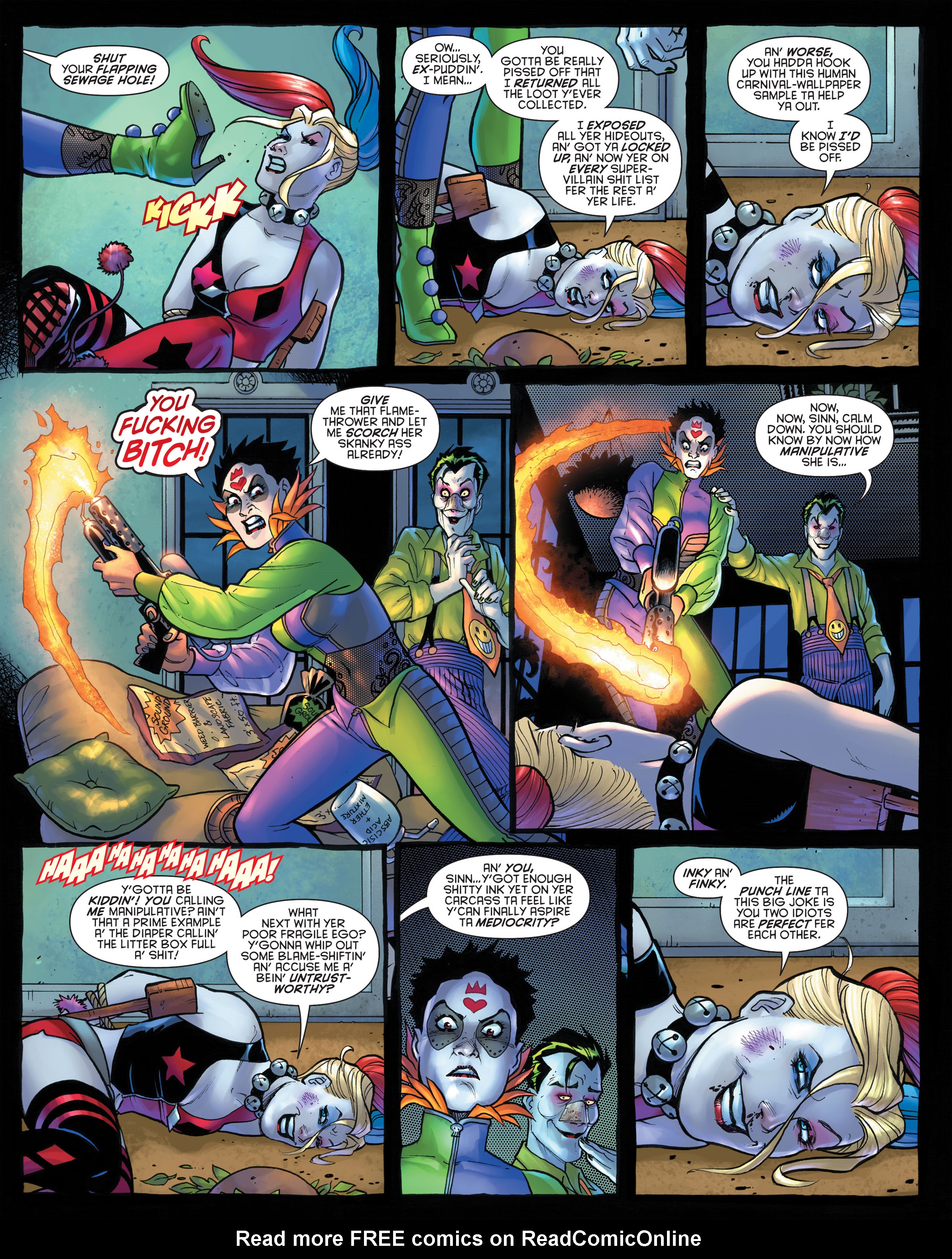 Read online Harley Quinn & the Birds of Prey comic -  Issue #4 - 10