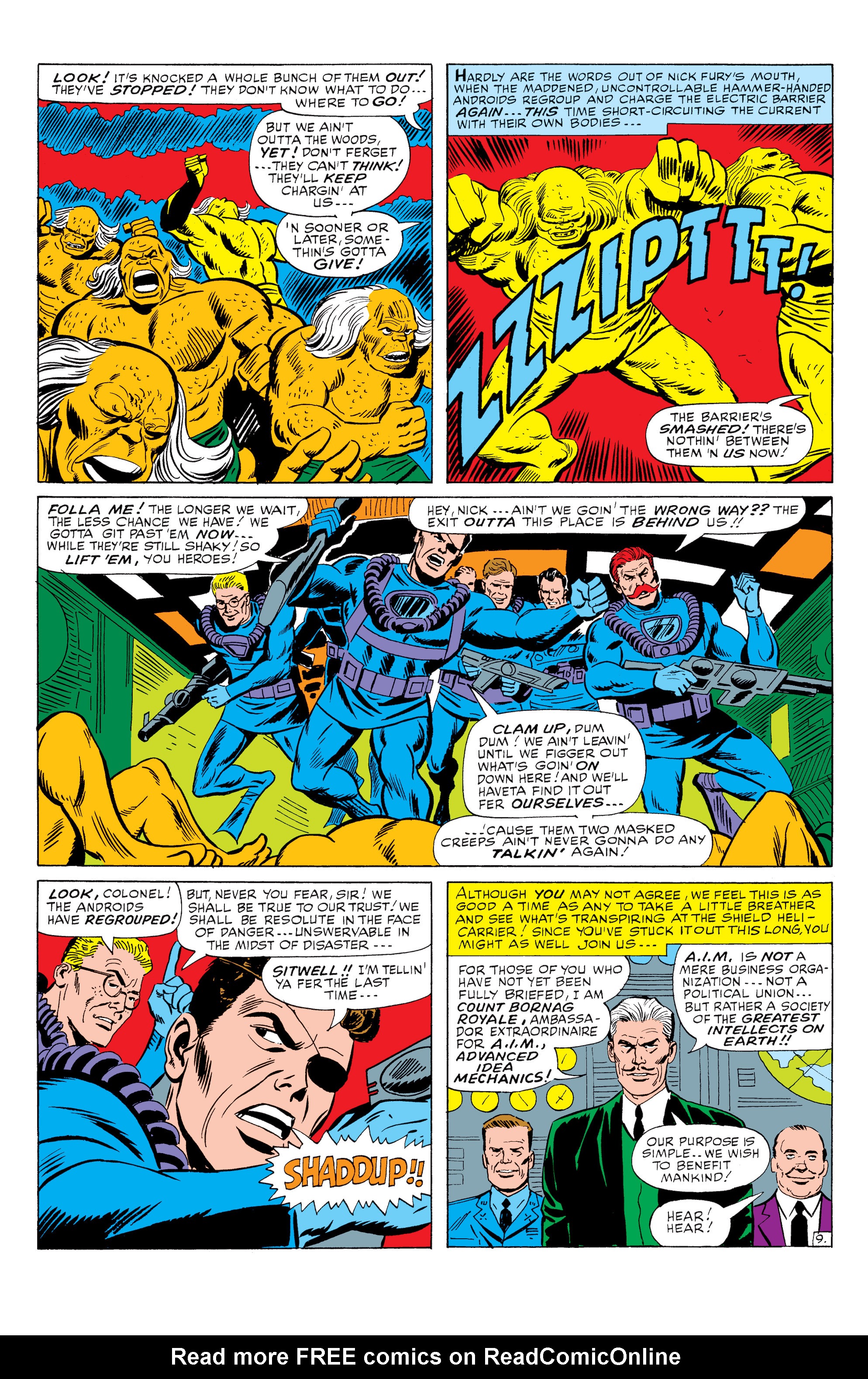 Read online S.H.I.E.L.D. by Lee & Kirby: The Complete Collection comic -  Issue # TPB - 191