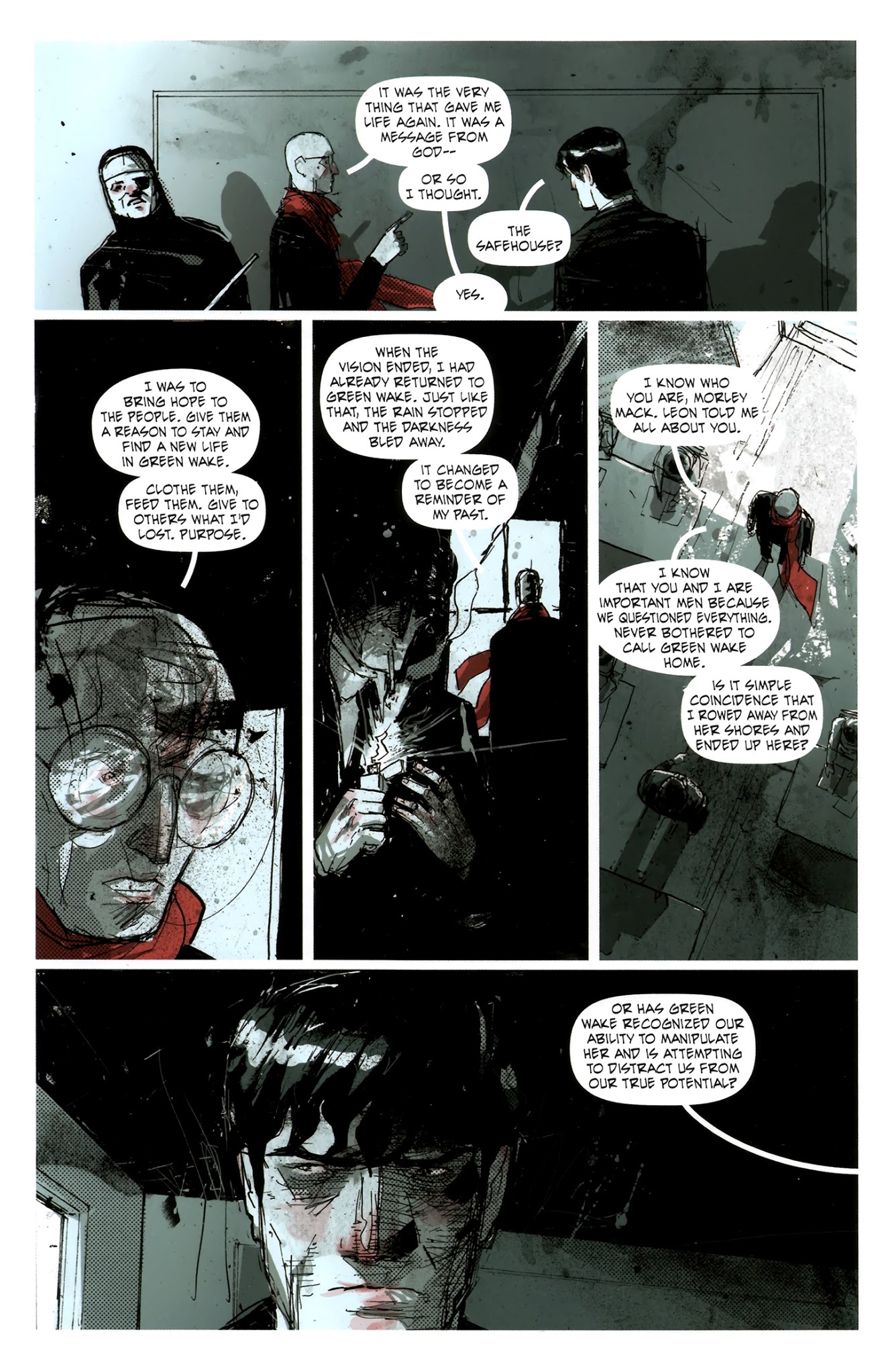 Read online Green Wake comic -  Issue #9 - 17