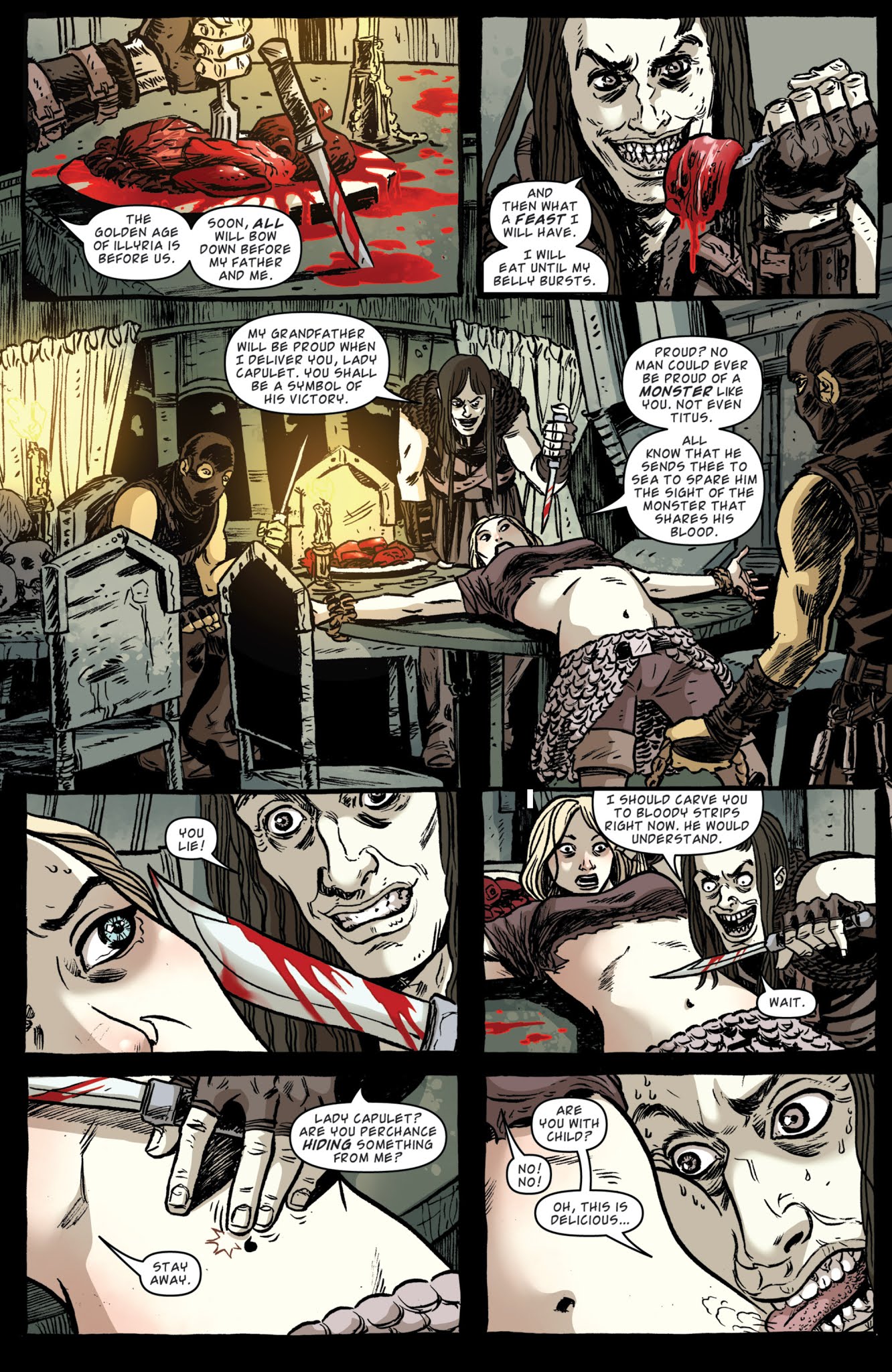 Read online Kill Shakespeare: The Mask of Night comic -  Issue #4 - 5