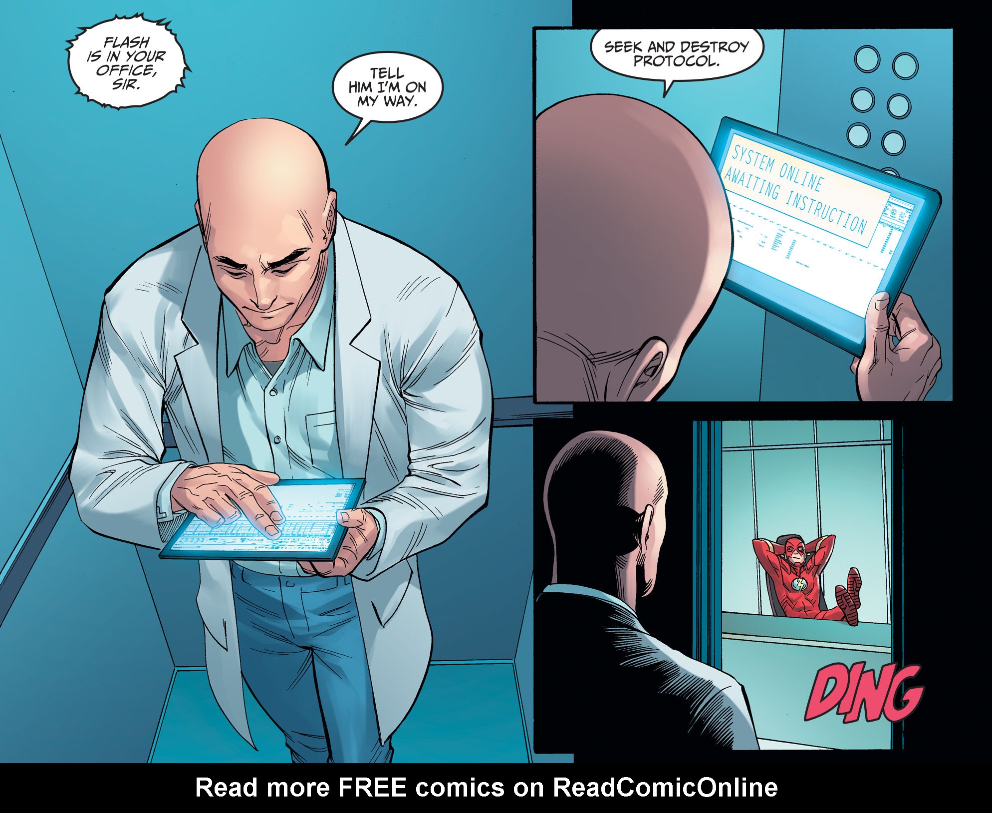 Read online Injustice: Gods Among Us: Year Five comic -  Issue #19 - 20
