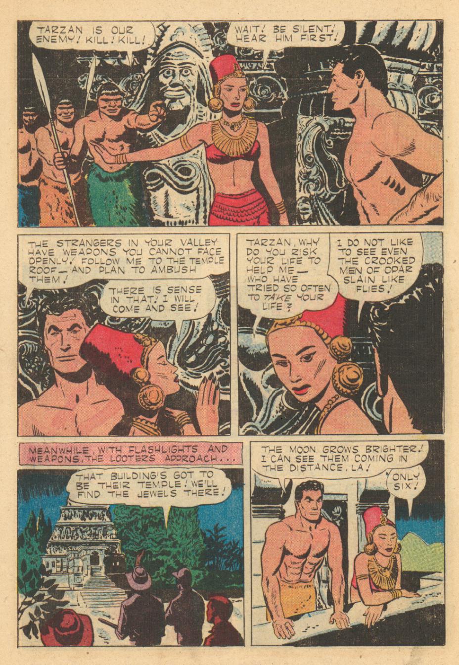 Read online Tarzan (1948) comic -  Issue #82 - 9