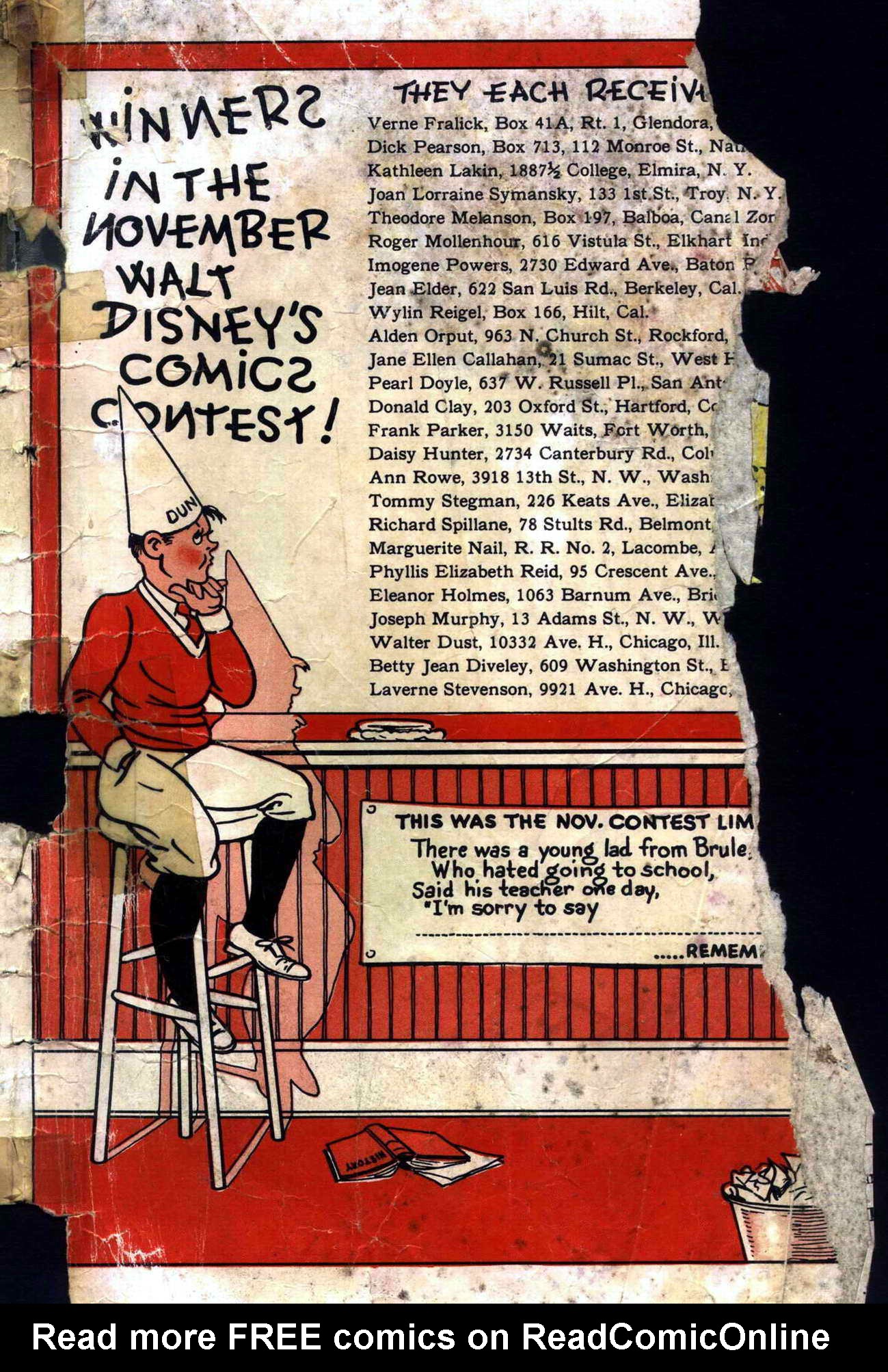 Read online Walt Disney's Comics and Stories comic -  Issue #5 - 67