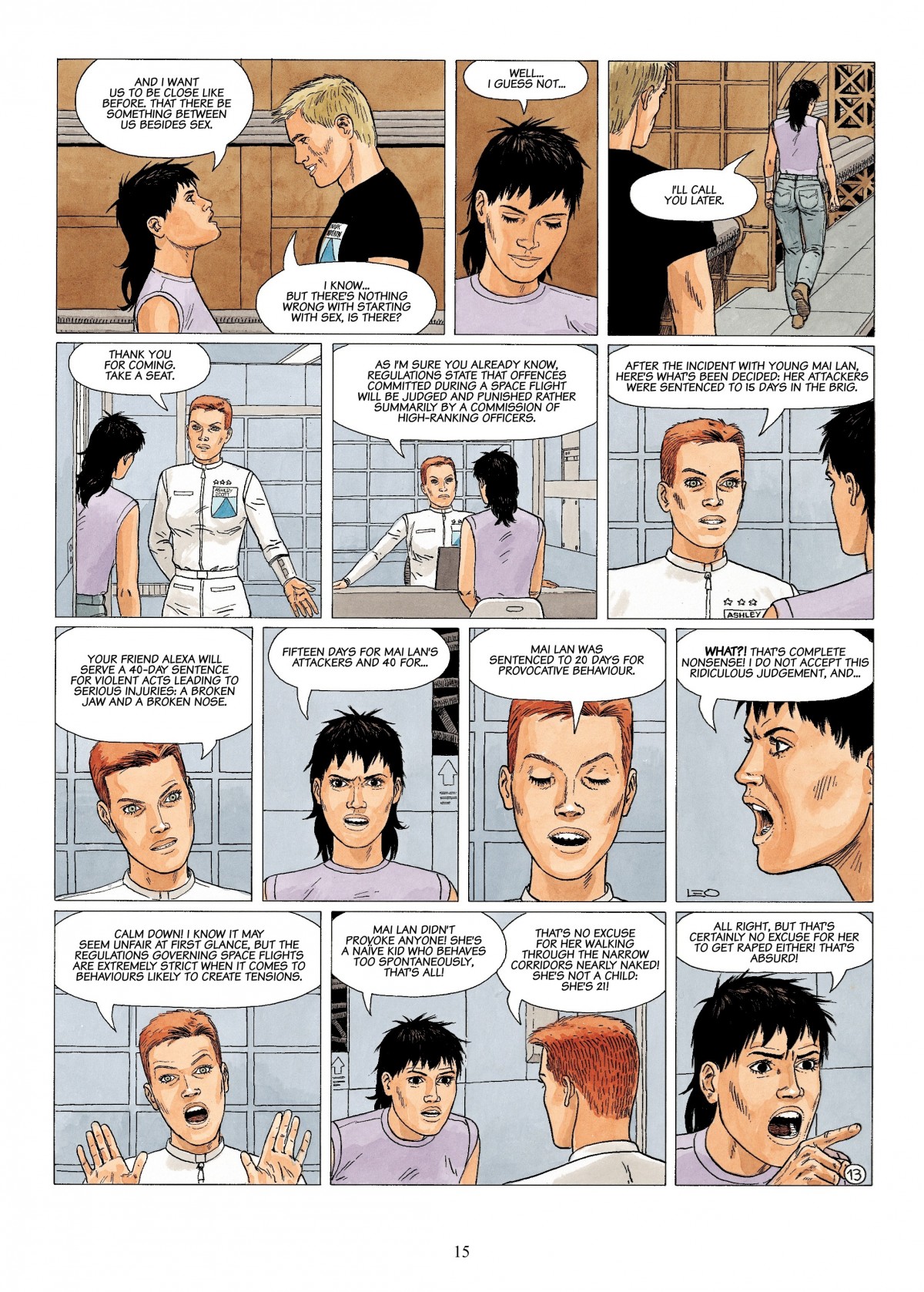 Read online Antares comic -  Issue #2 - 15