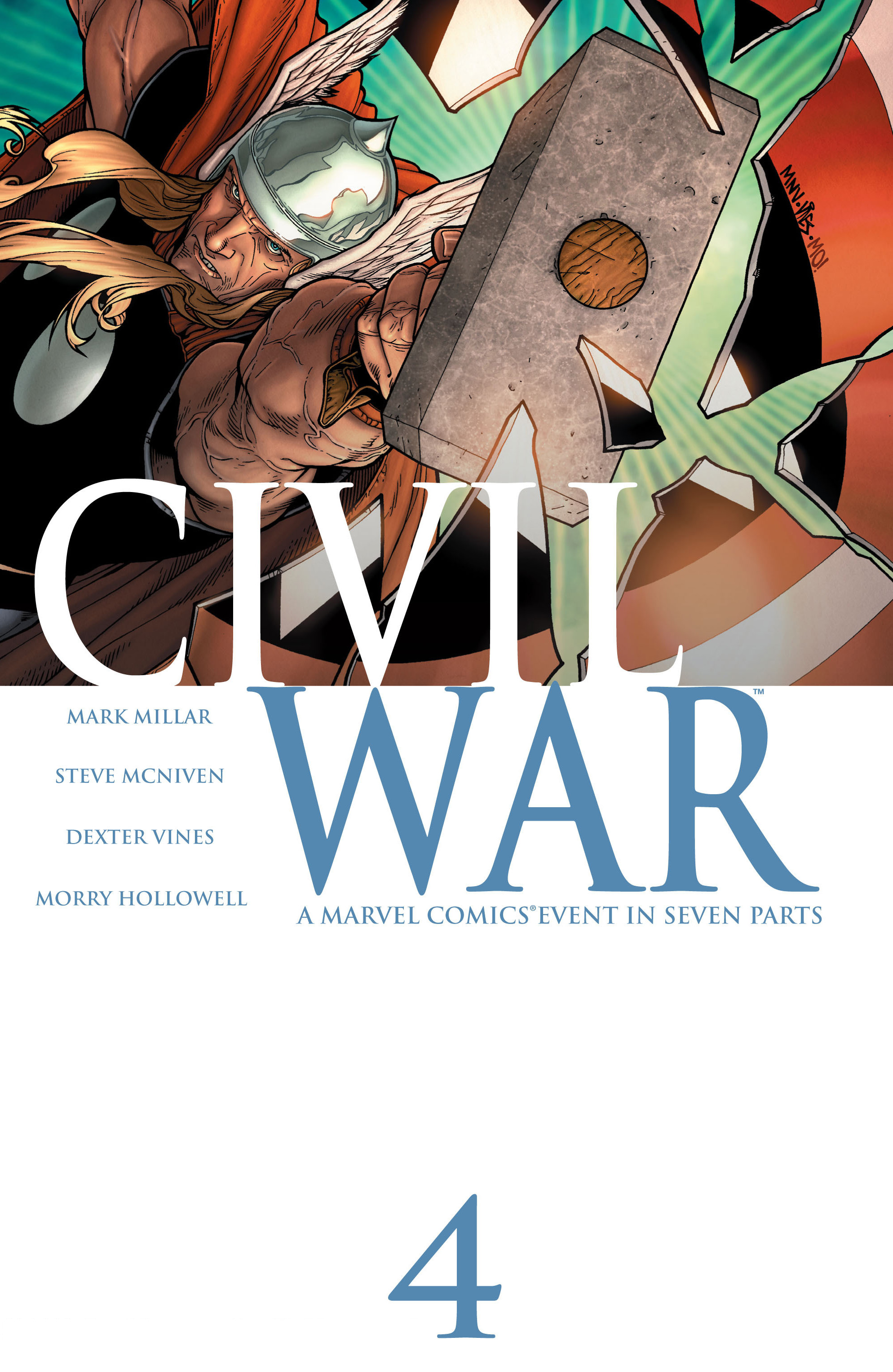 Read online Civil War (2006) comic -  Issue #4 - 1