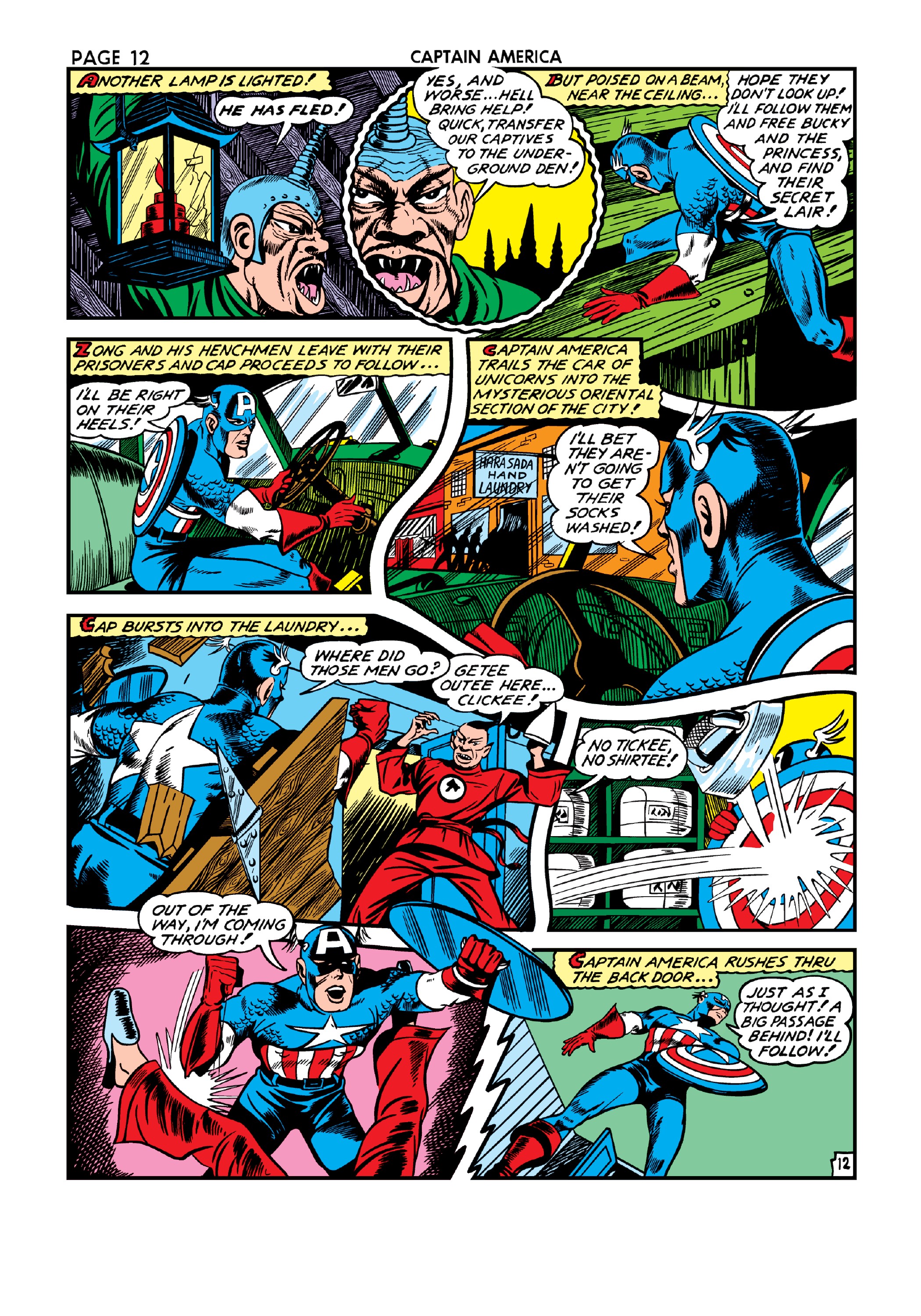 Read online Marvel Masterworks: Golden Age Captain America comic -  Issue # TPB 4 (Part 1) - 21