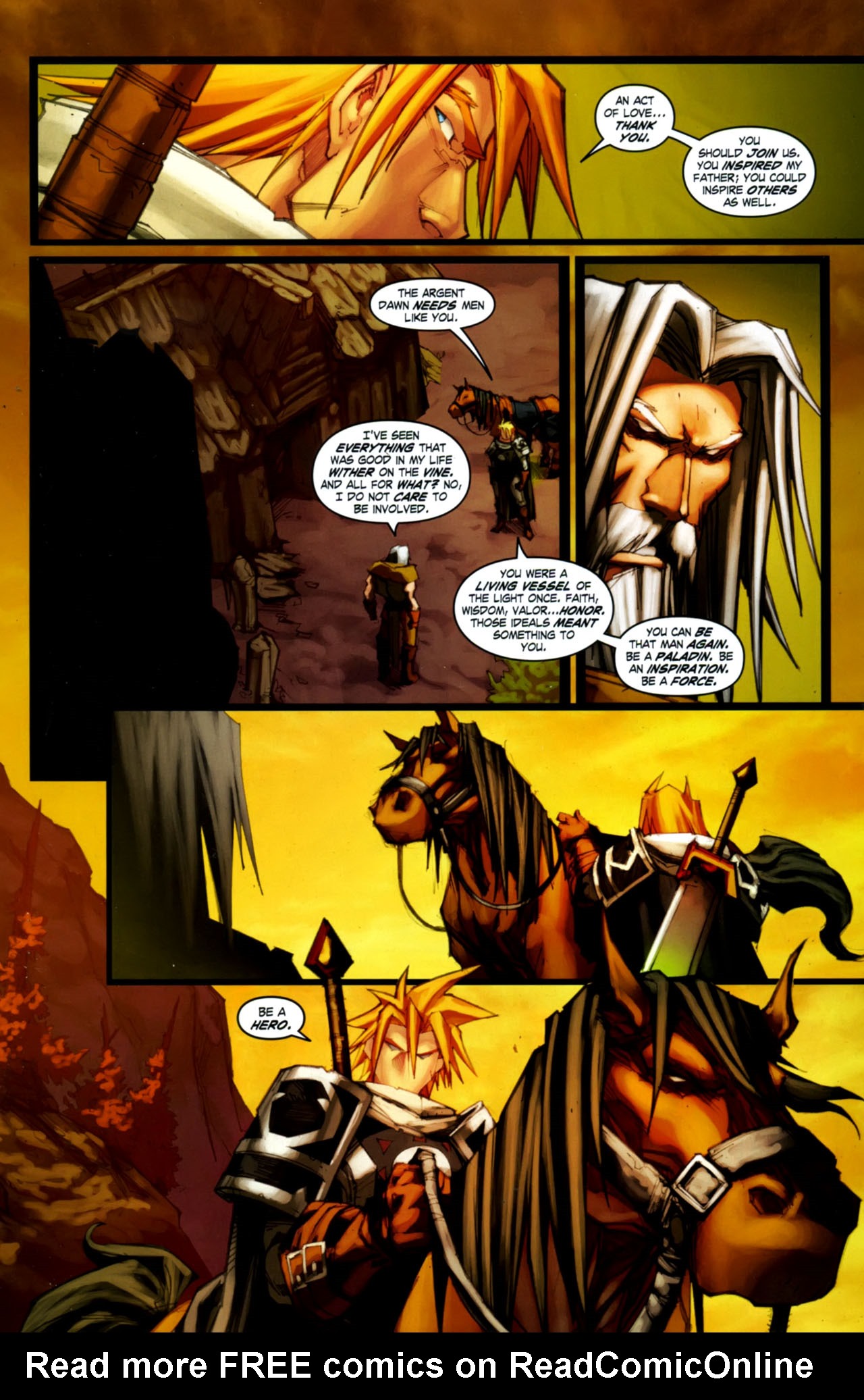 Read online World of Warcraft: Ashbringer comic -  Issue #4 - 16