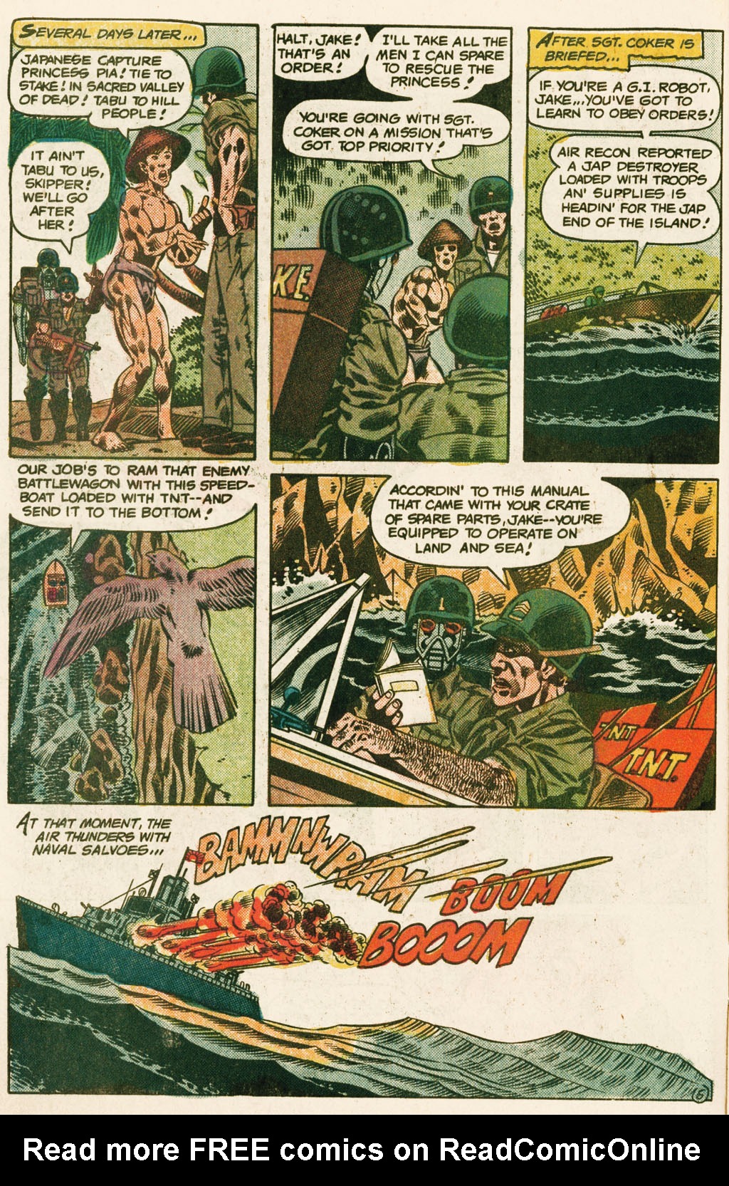 Read online Weird War Tales (1971) comic -  Issue #108 - 10