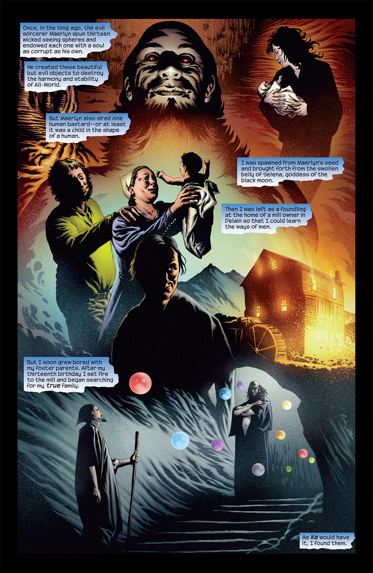 Read online Dark Tower: The Sorcerer comic -  Issue # Full - 5