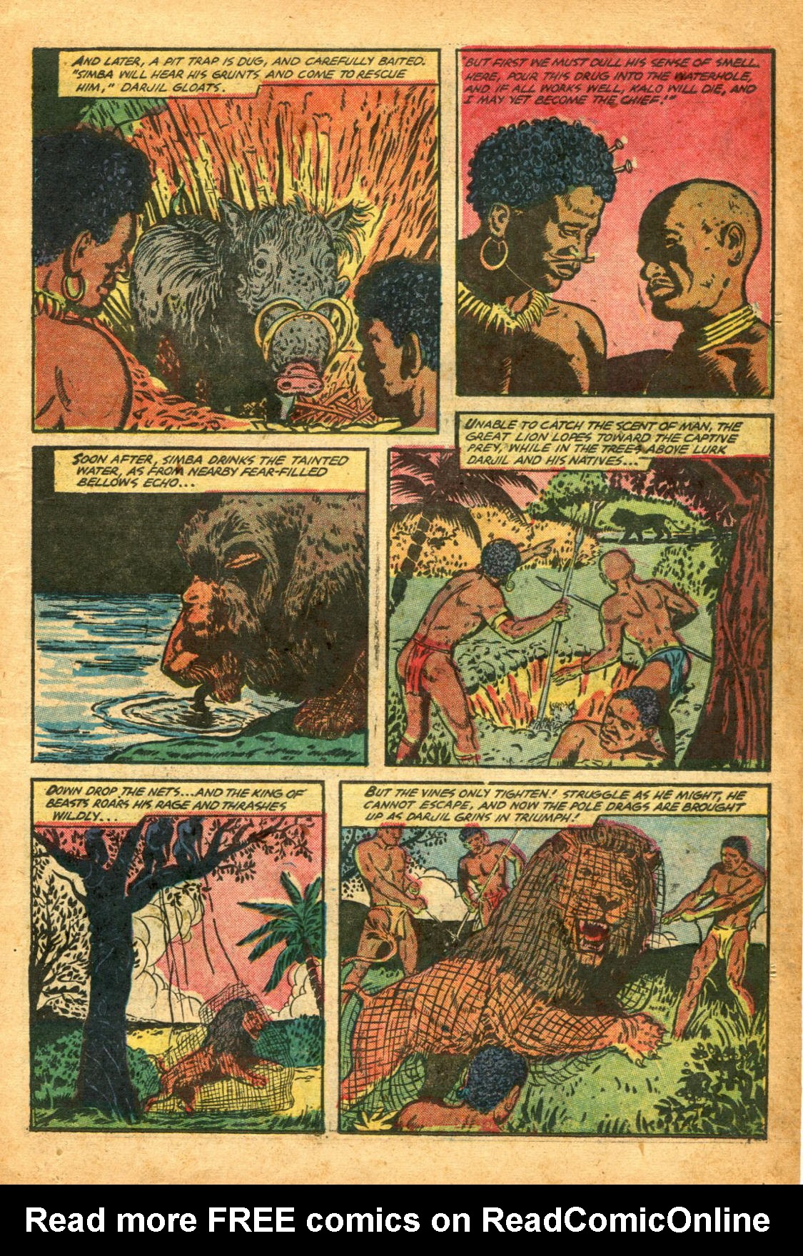 Read online Sheena, Queen of the Jungle (1942) comic -  Issue #14 - 15
