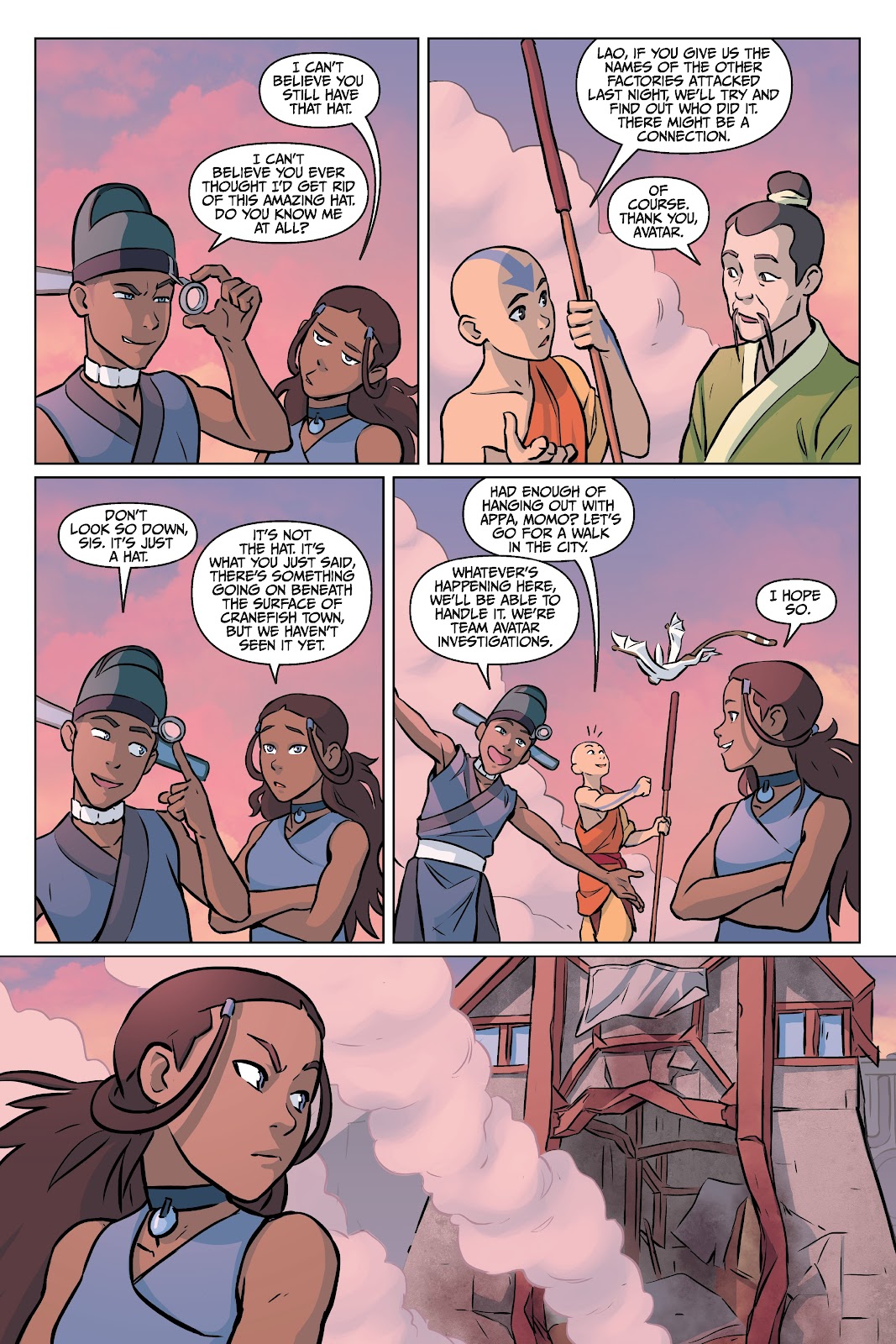 Read online Nickelodeon Avatar: The Last Airbender - Imbalance comic -  Issue # TPB 2 - 8