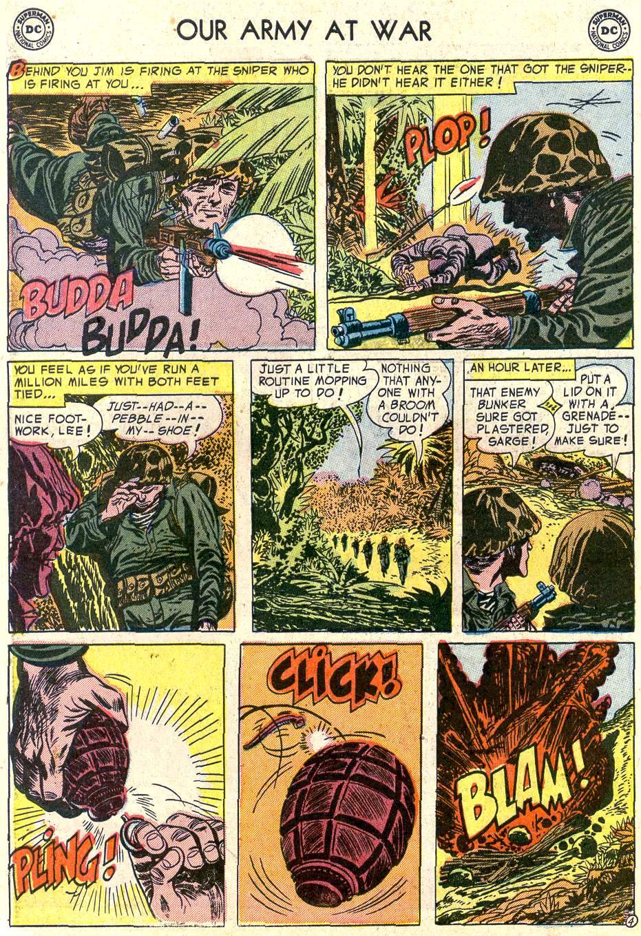 Read online Our Army at War (1952) comic -  Issue #23 - 6