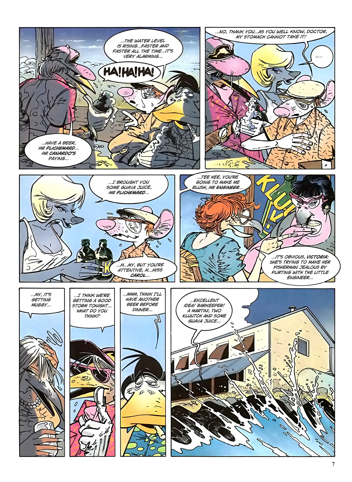 Read online Une enquête de l'inspecteur Canardo comic -  Issue #7 - 8