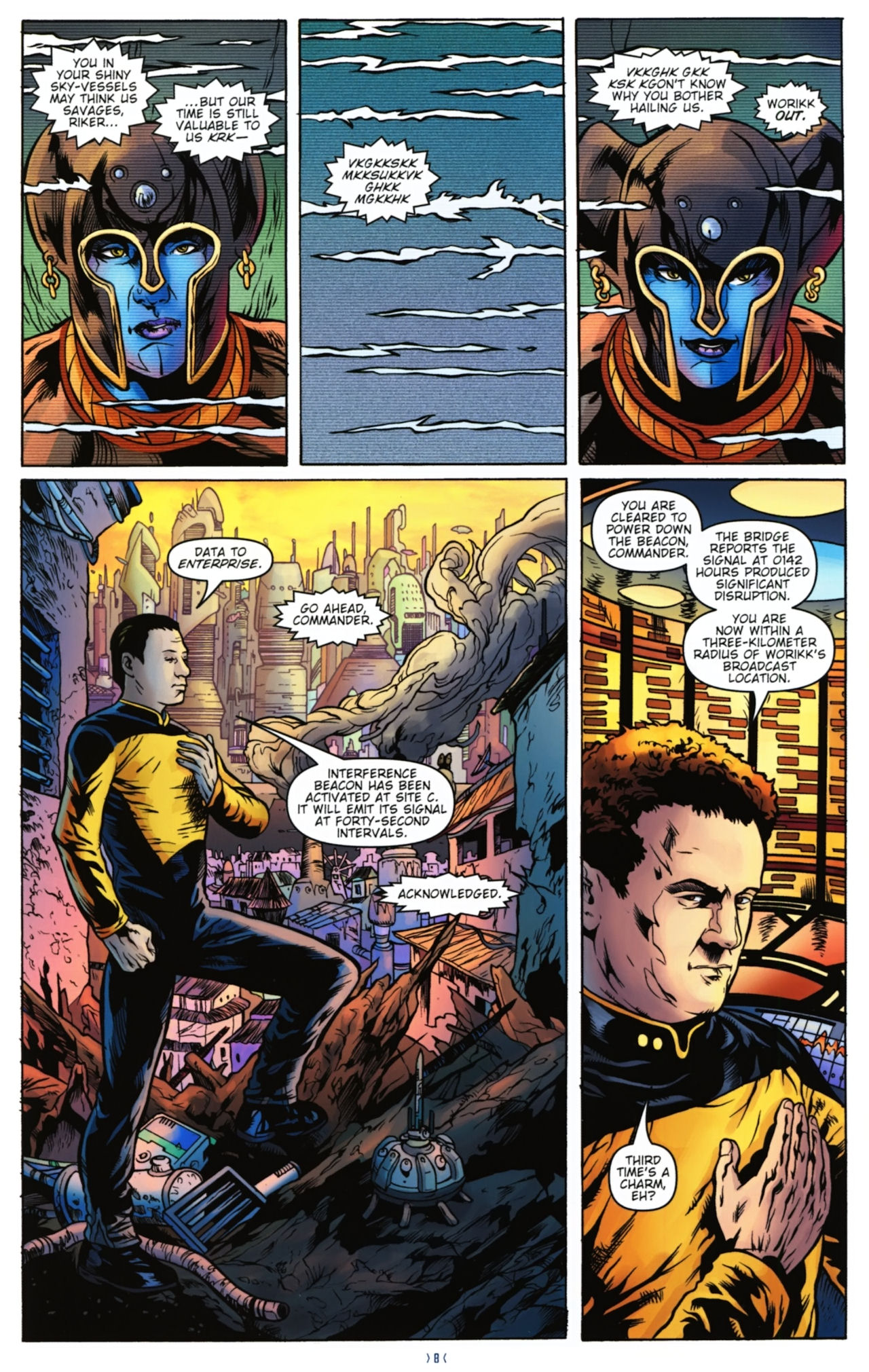 Read online Star Trek: The Next Generation: Ghosts comic -  Issue #5 - 10