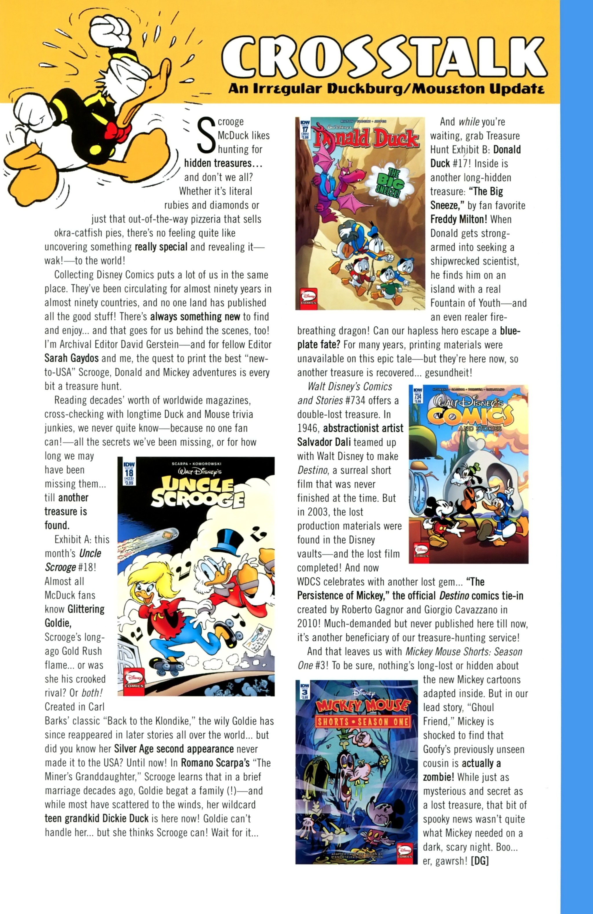 Read online Mickey Mouse Shorts: Season One comic -  Issue #3 - 33