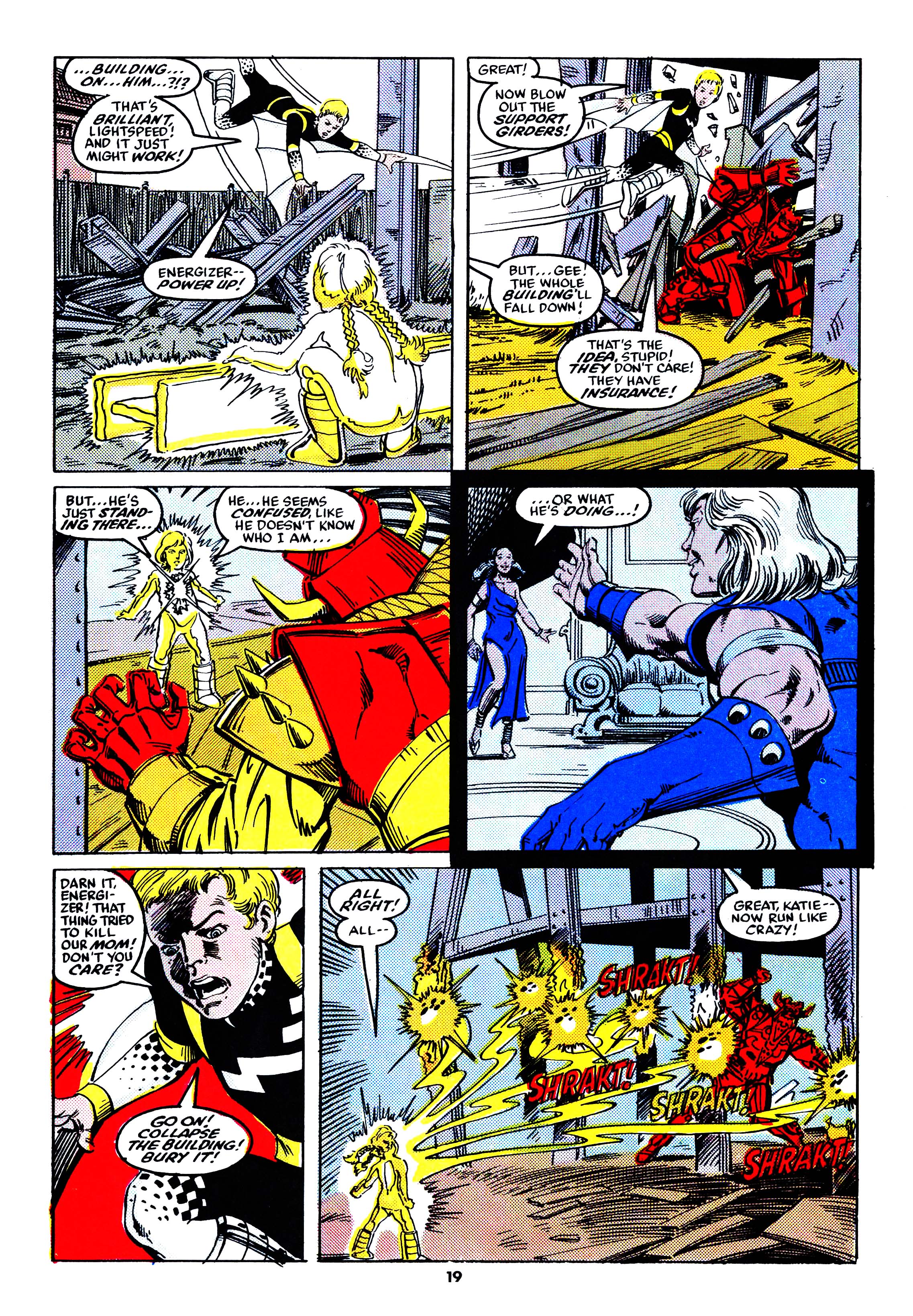 Read online Secret Wars (1985) comic -  Issue #65 - 19