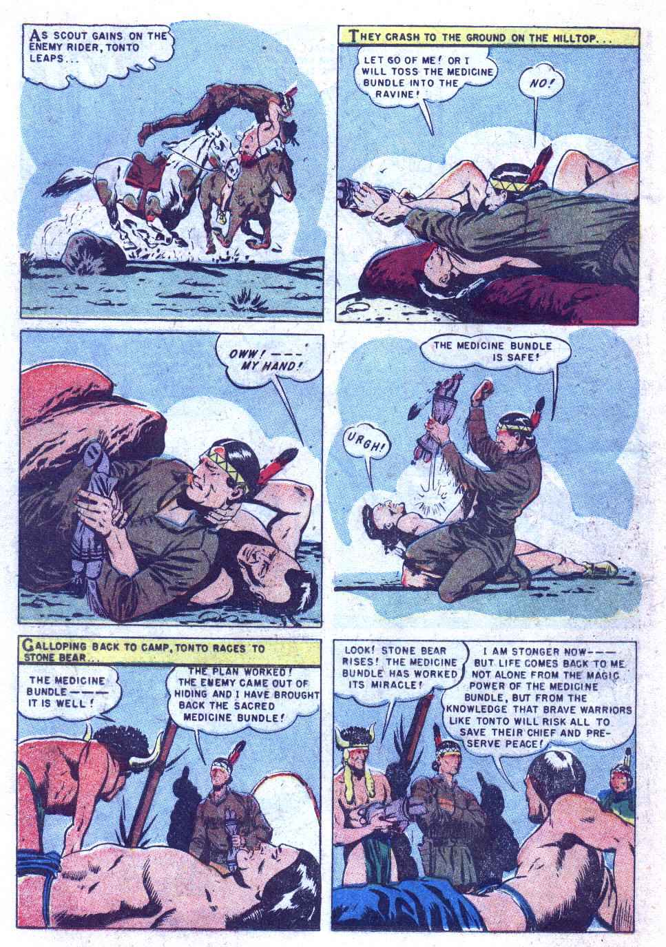 Read online Lone Ranger's Companion Tonto comic -  Issue #2 - 18