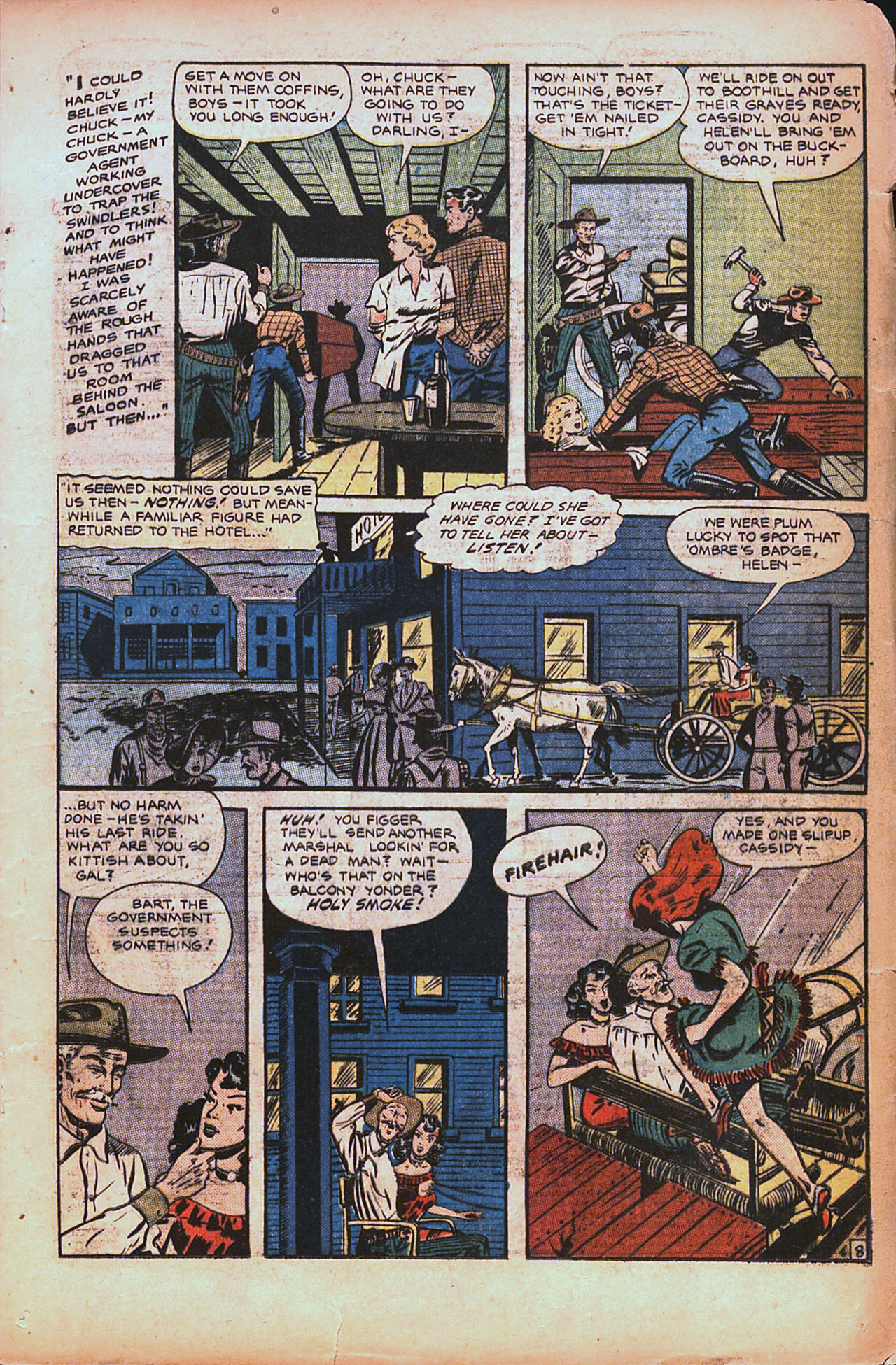 Read online Pioneer West Romances comic -  Issue #3 - 25