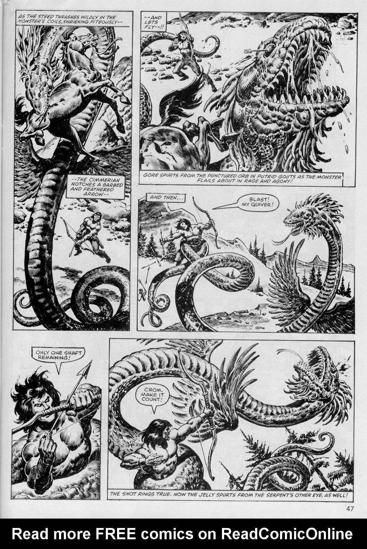 Read online The Savage Sword Of Conan comic -  Issue #102 - 47