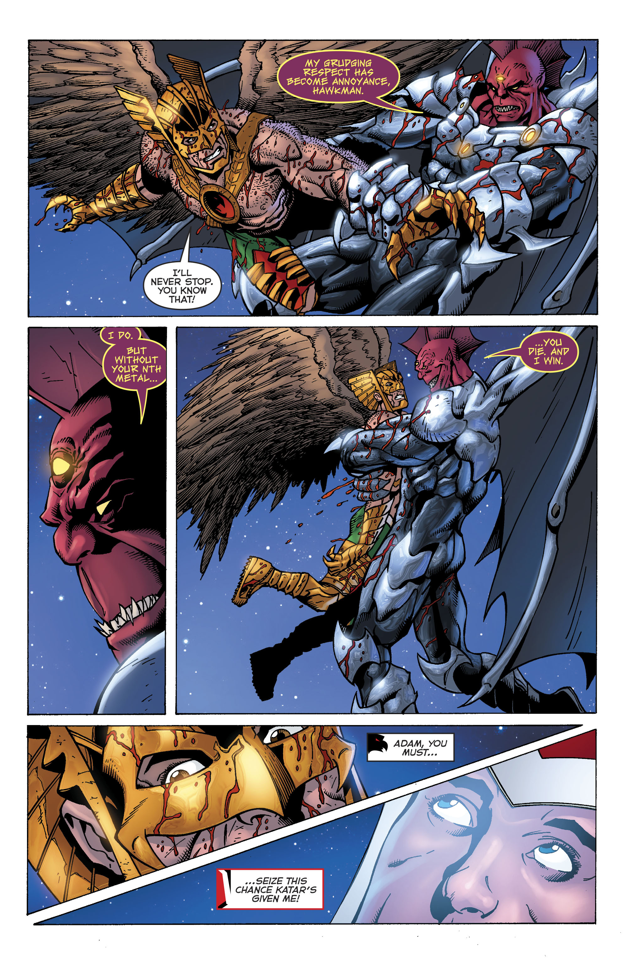 Read online Death of Hawkman comic -  Issue #6 - 20