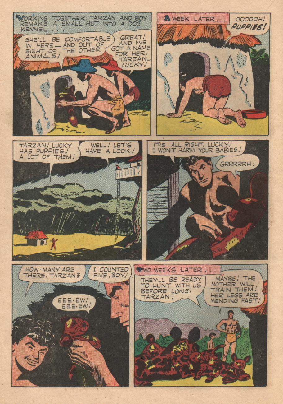 Read online Tarzan (1948) comic -  Issue #84 - 22