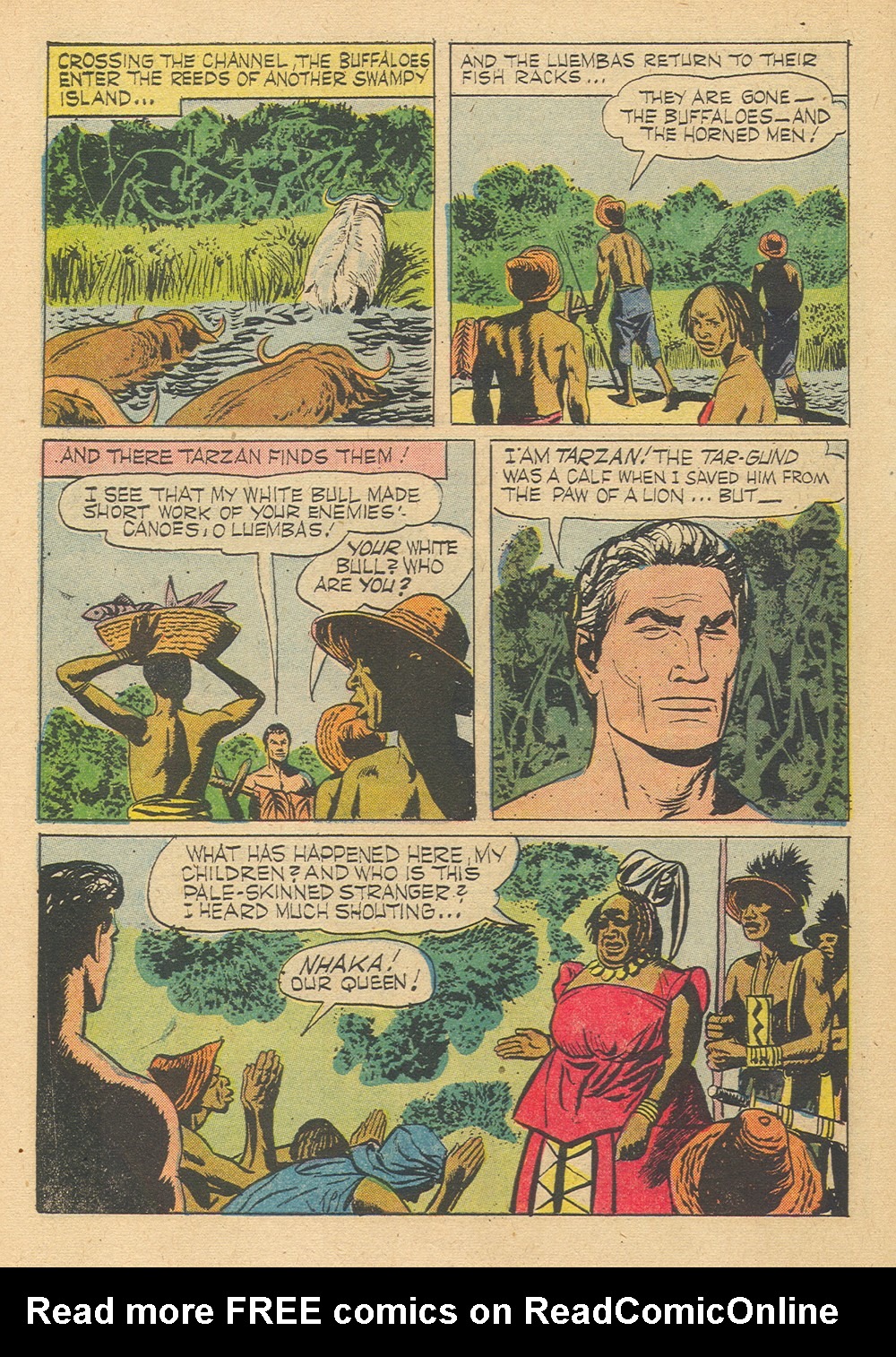 Read online Tarzan (1948) comic -  Issue #111 - 6