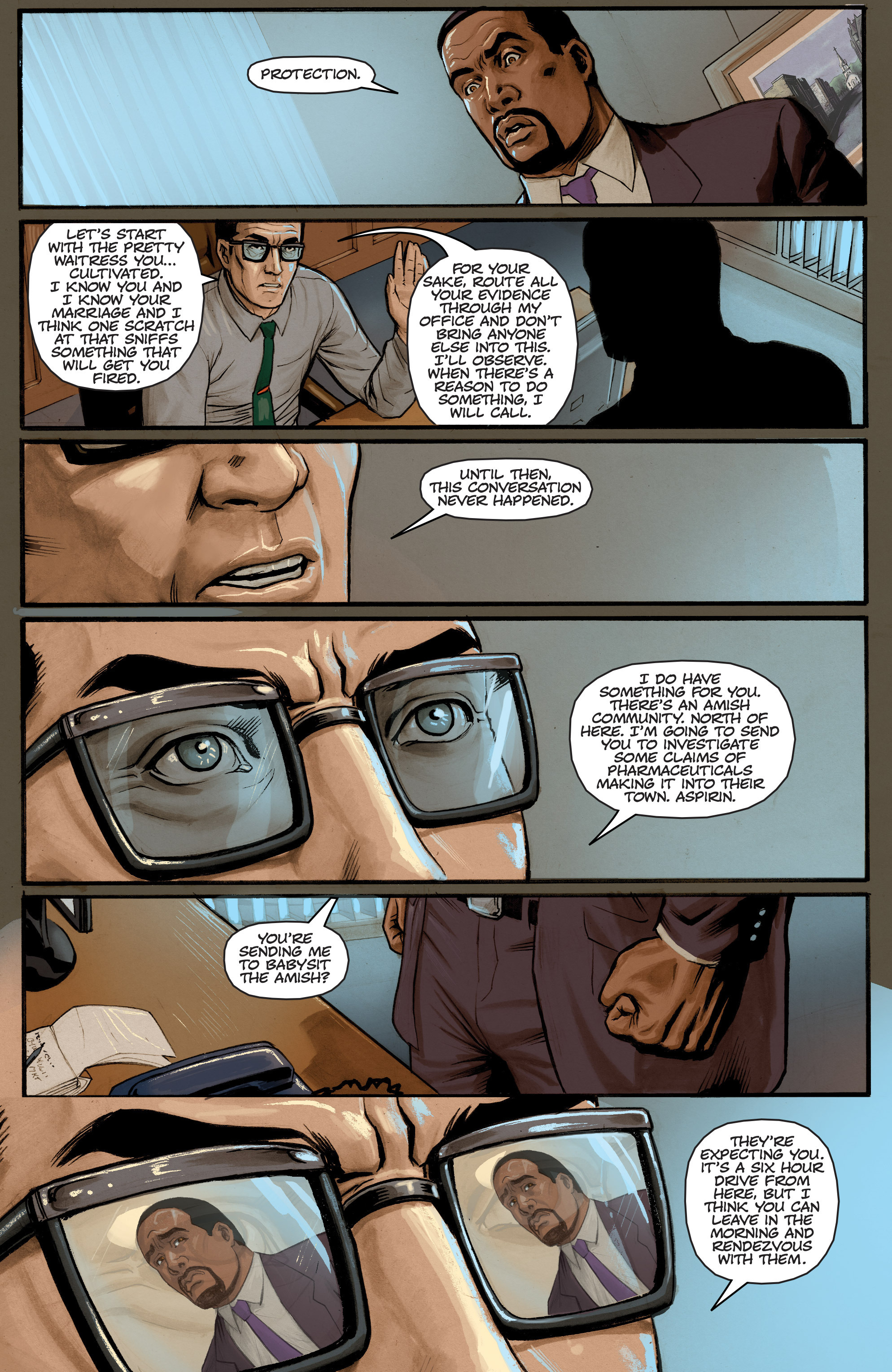 Read online Postal: FBI Dossier comic -  Issue # Full - 19