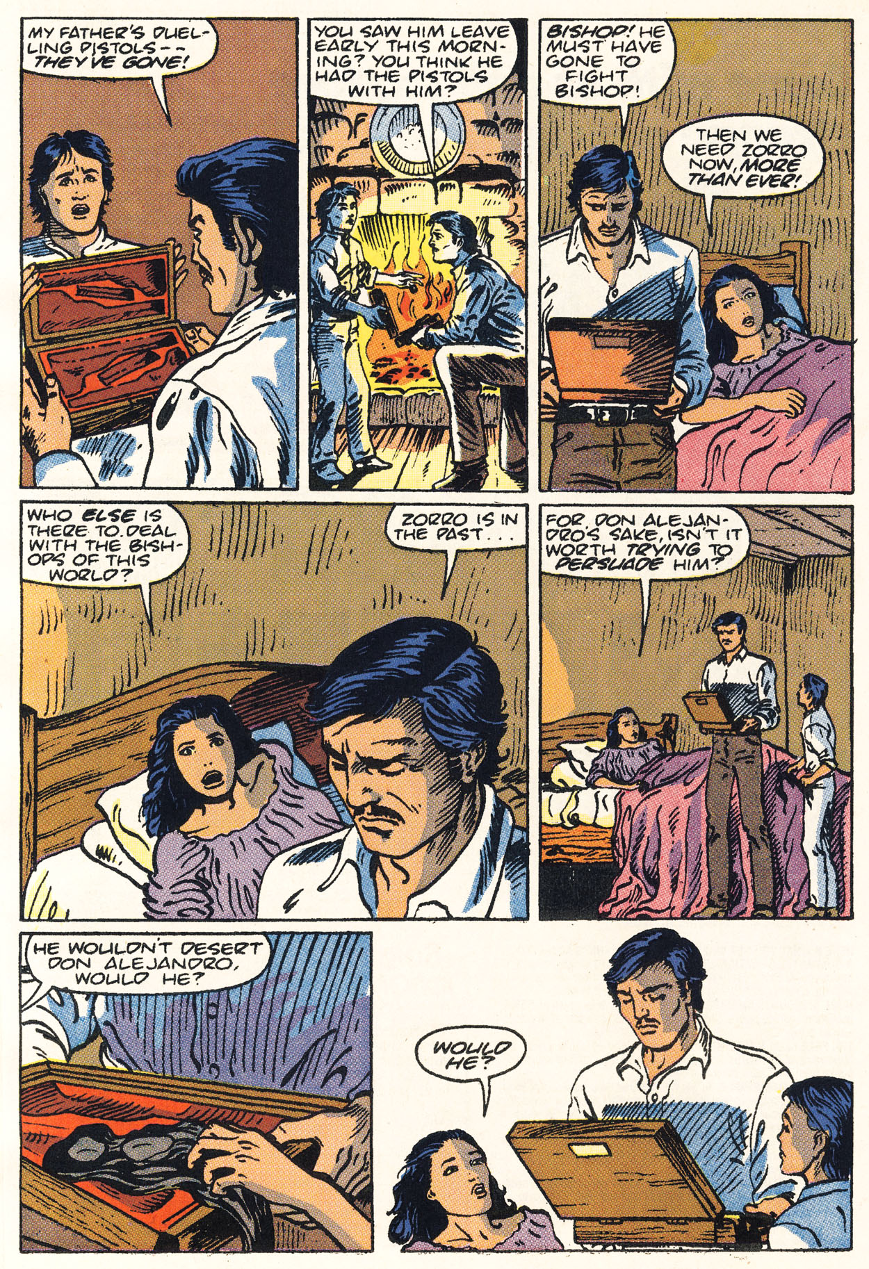 Read online Zorro (1990) comic -  Issue #10 - 24