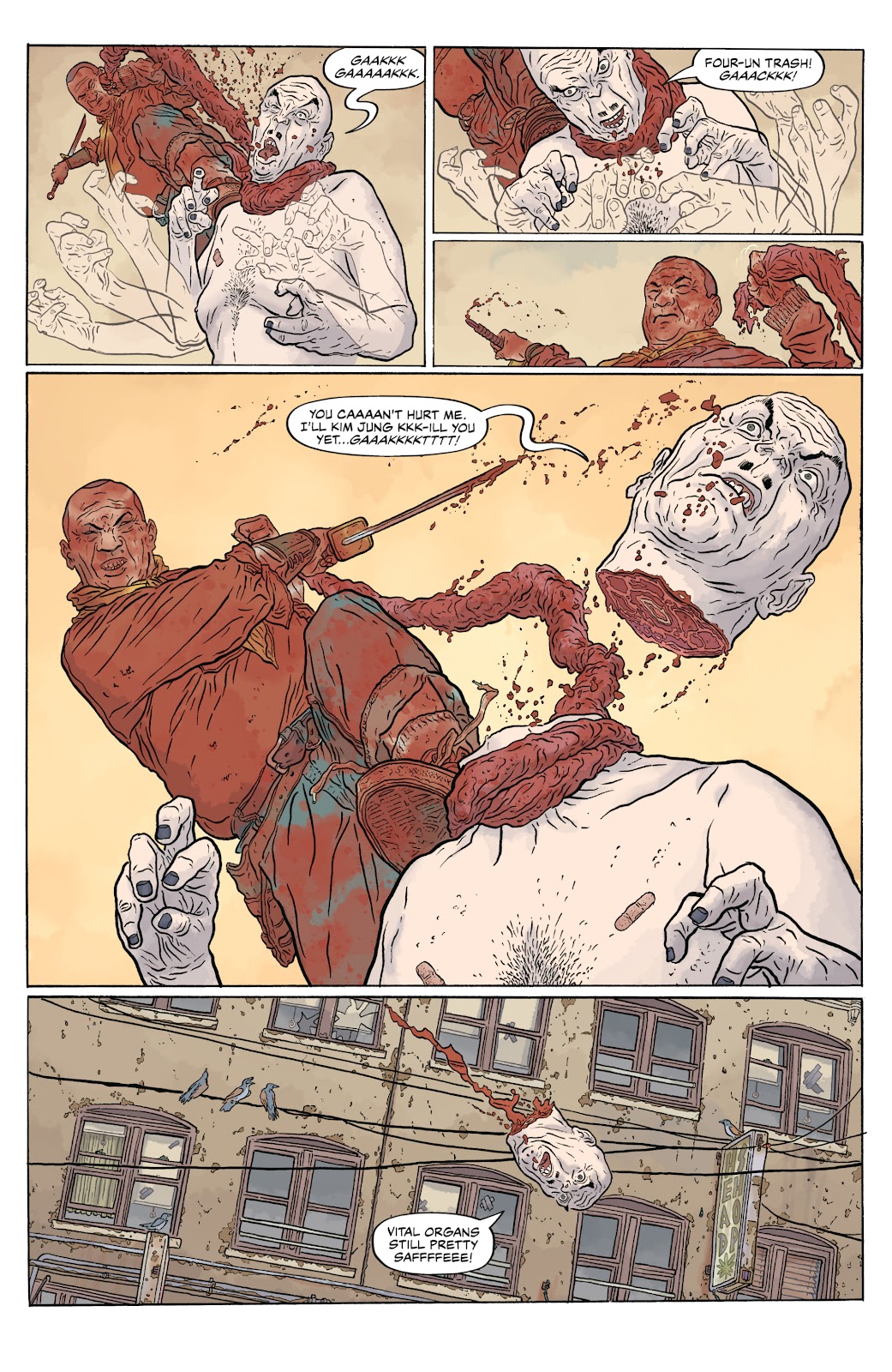 Shaolin Cowboy: Cruel to Be Kin issue 7 - Page 13