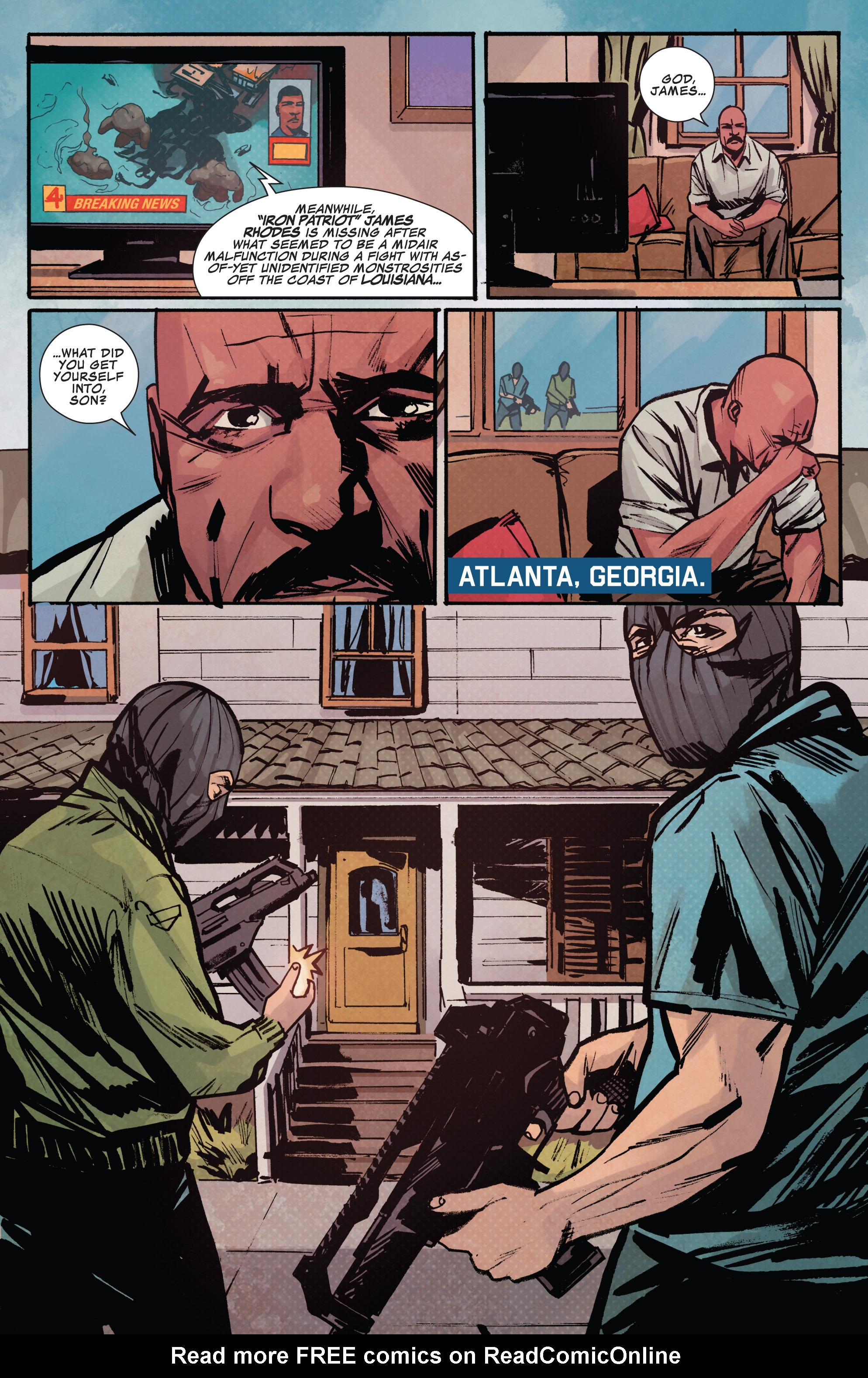 Read online Iron Patriot comic -  Issue #2 - 5