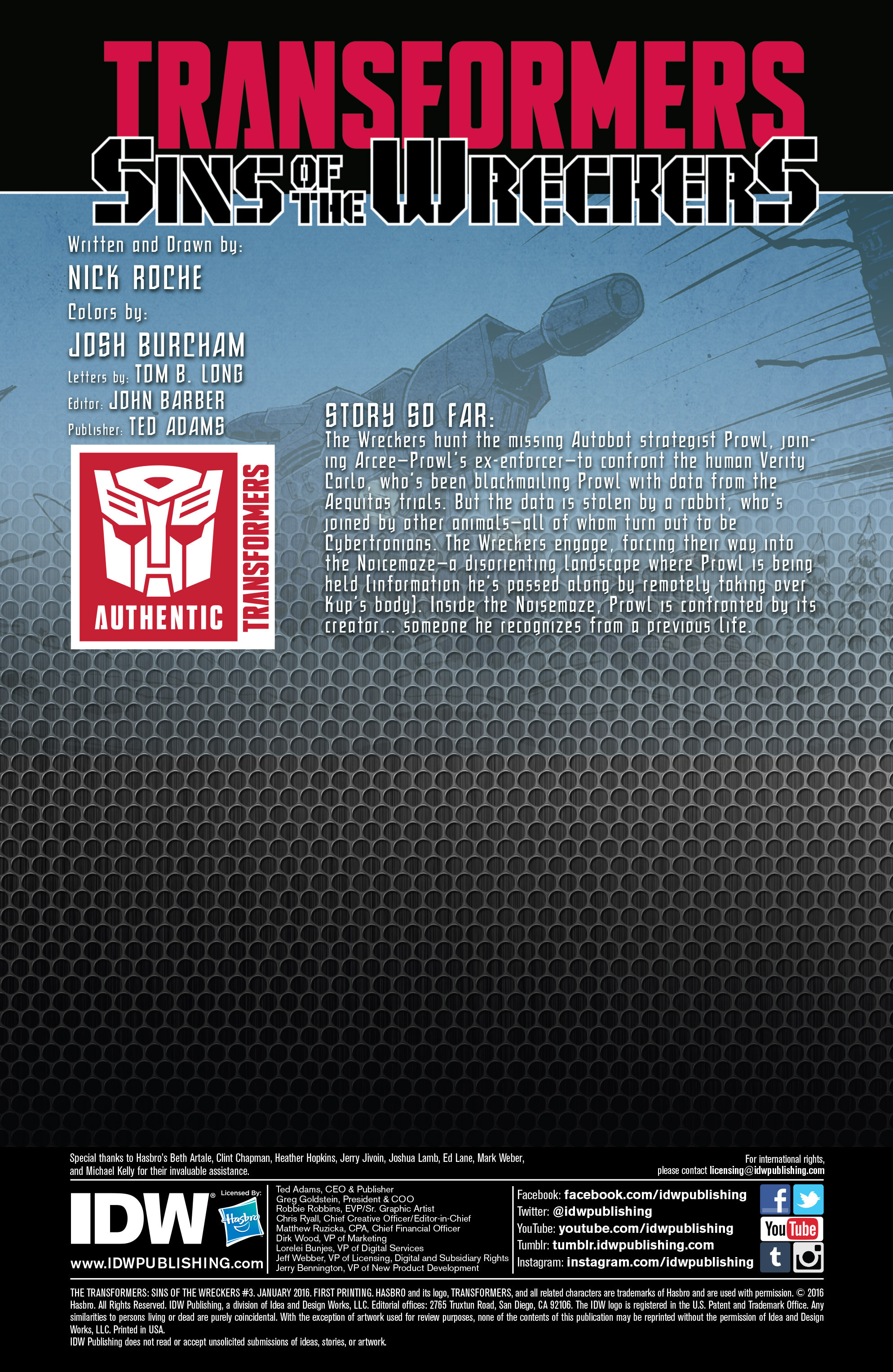 Read online The Transformers: Sins of the Wreckers comic -  Issue #3 - 2