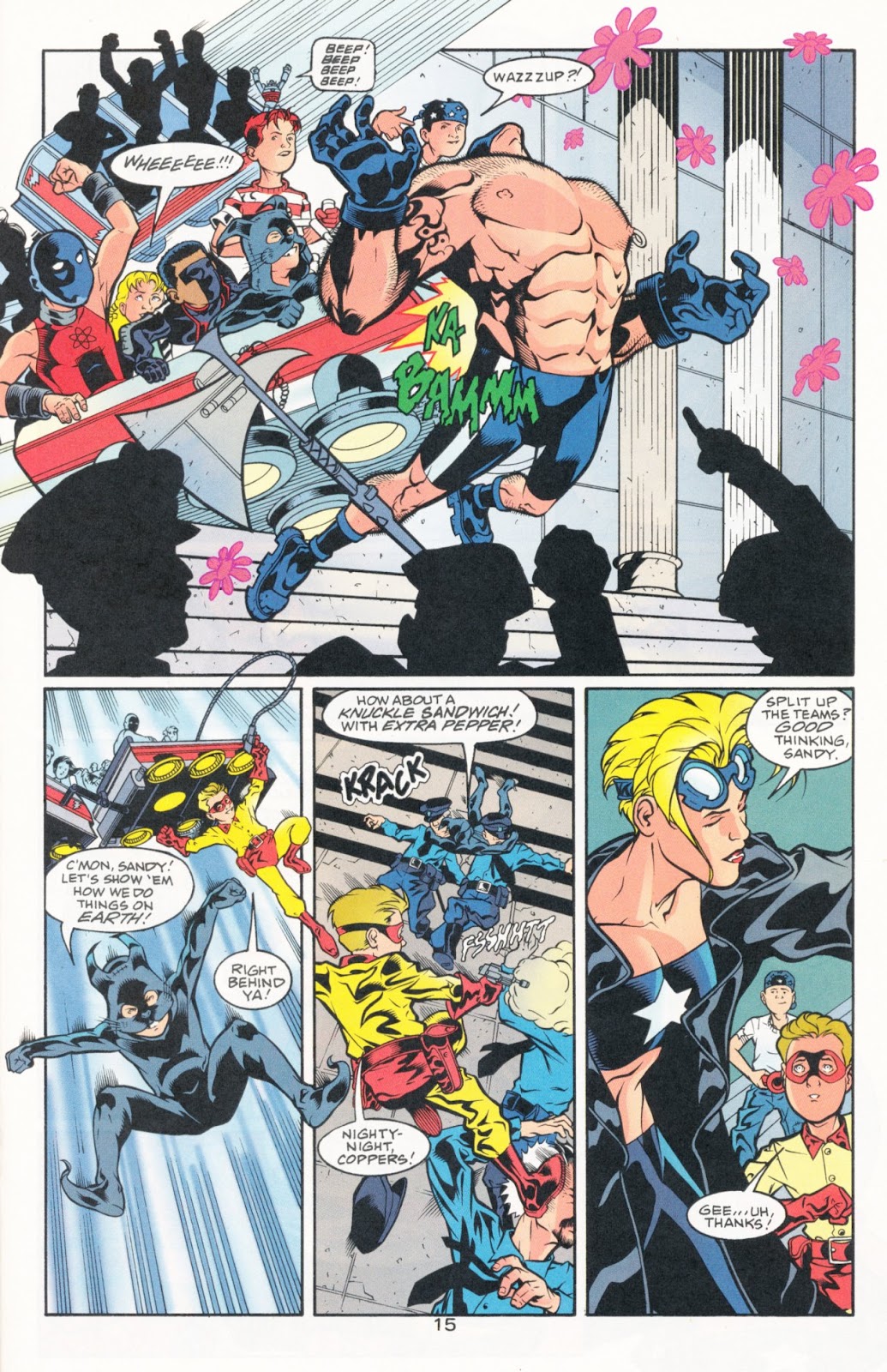 Sins of Youth issue Starwoman & The JSA Jr. - Page 24